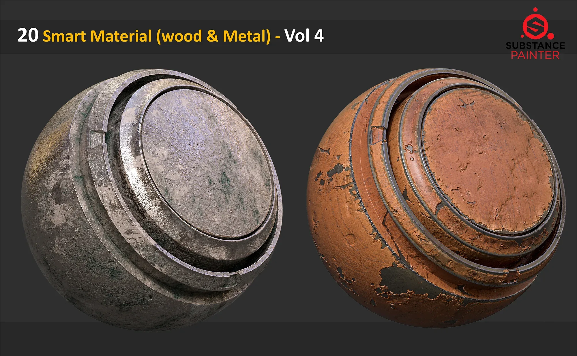 20 Smart Material ( Wood & Metal ) - Vol 4