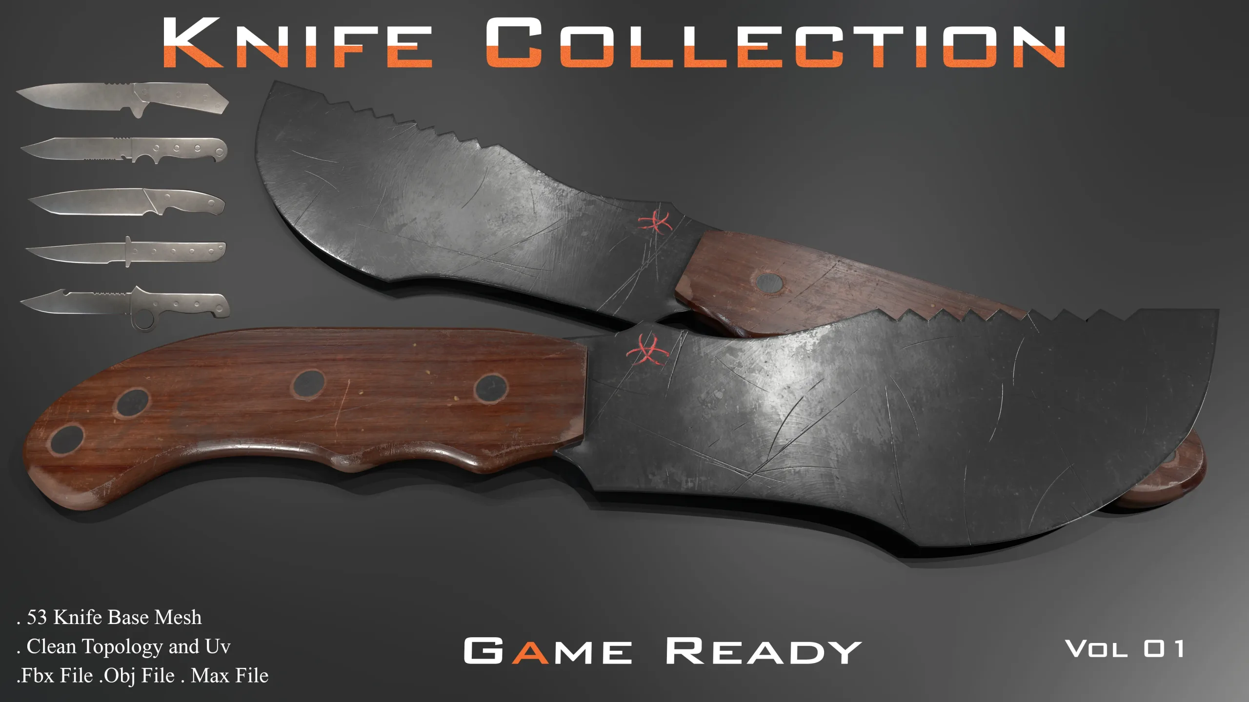 Knife Collection Vol 001