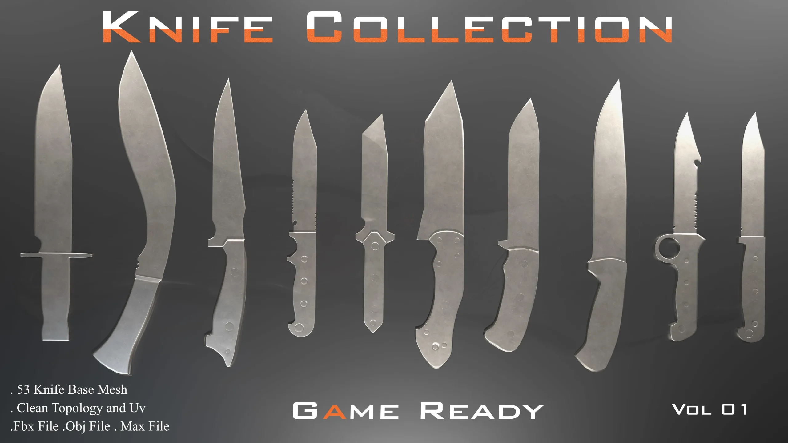 Knife Collection Vol 001