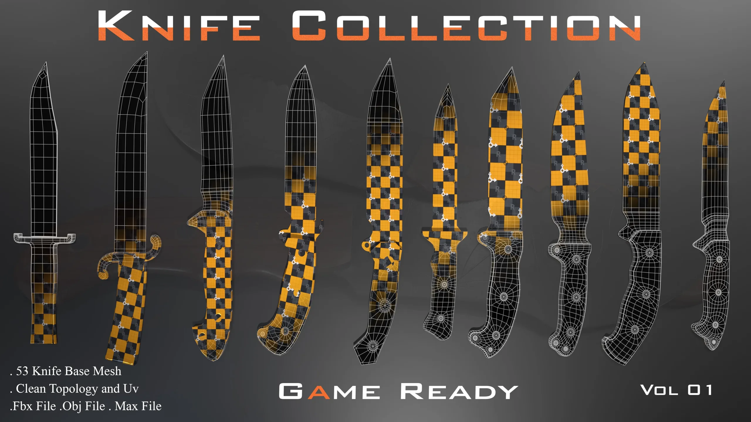 Knife Collection Vol 001