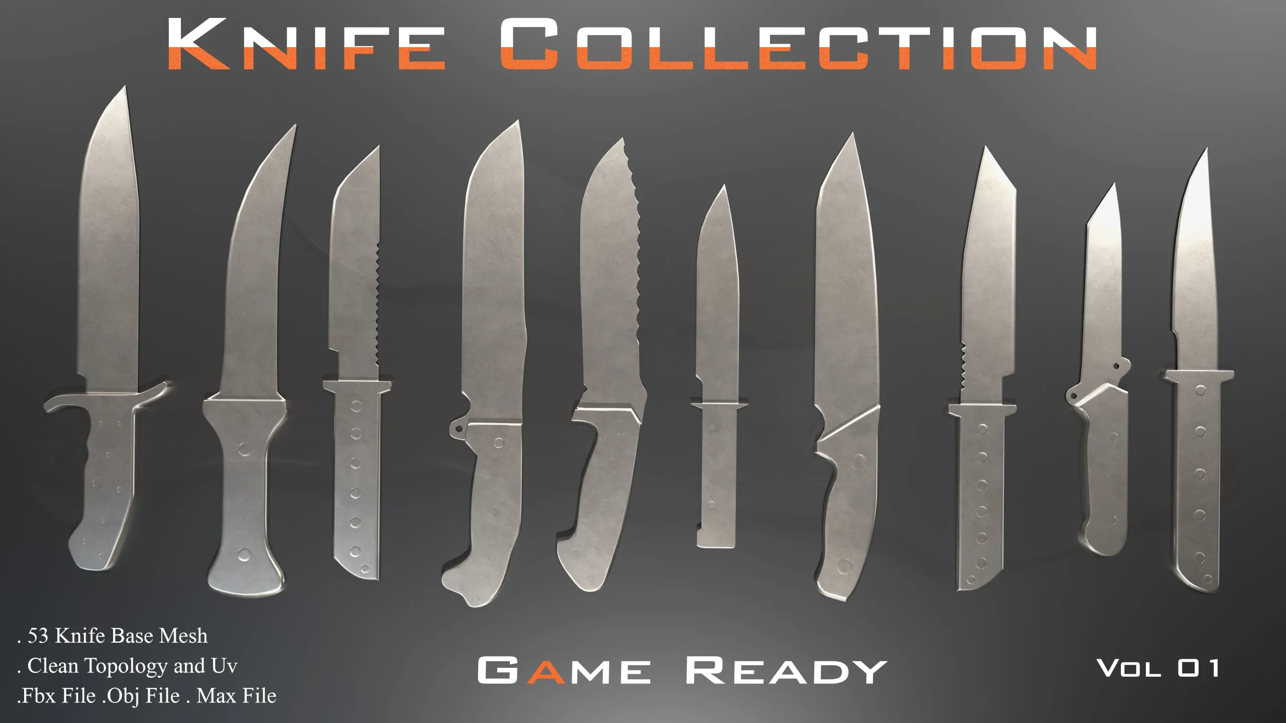 Knife Collection Vol 001