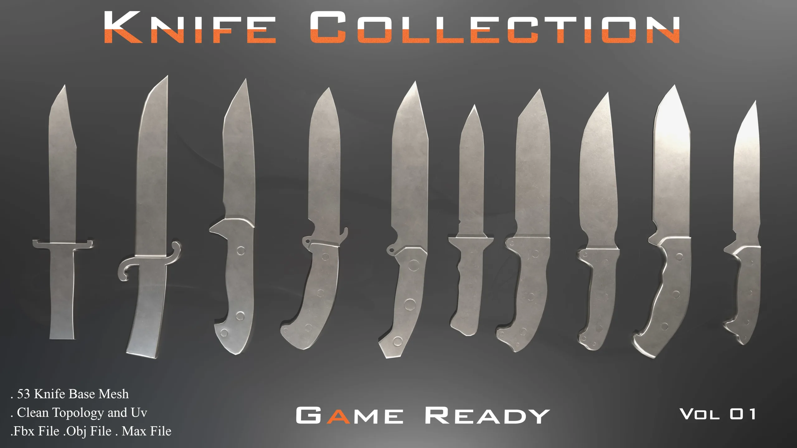 Knife Collection Vol 001