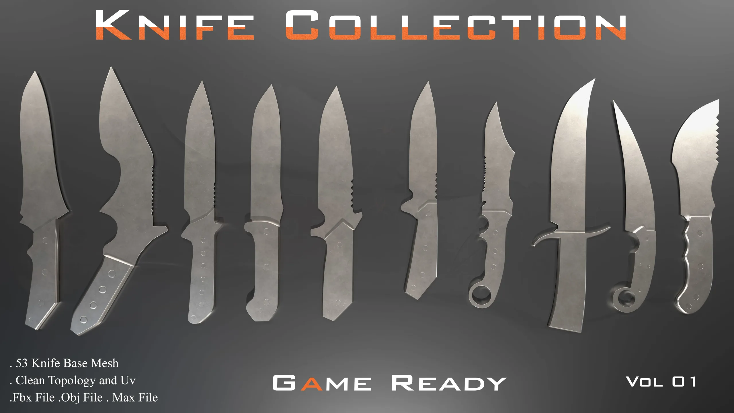 Knife Collection Vol 001