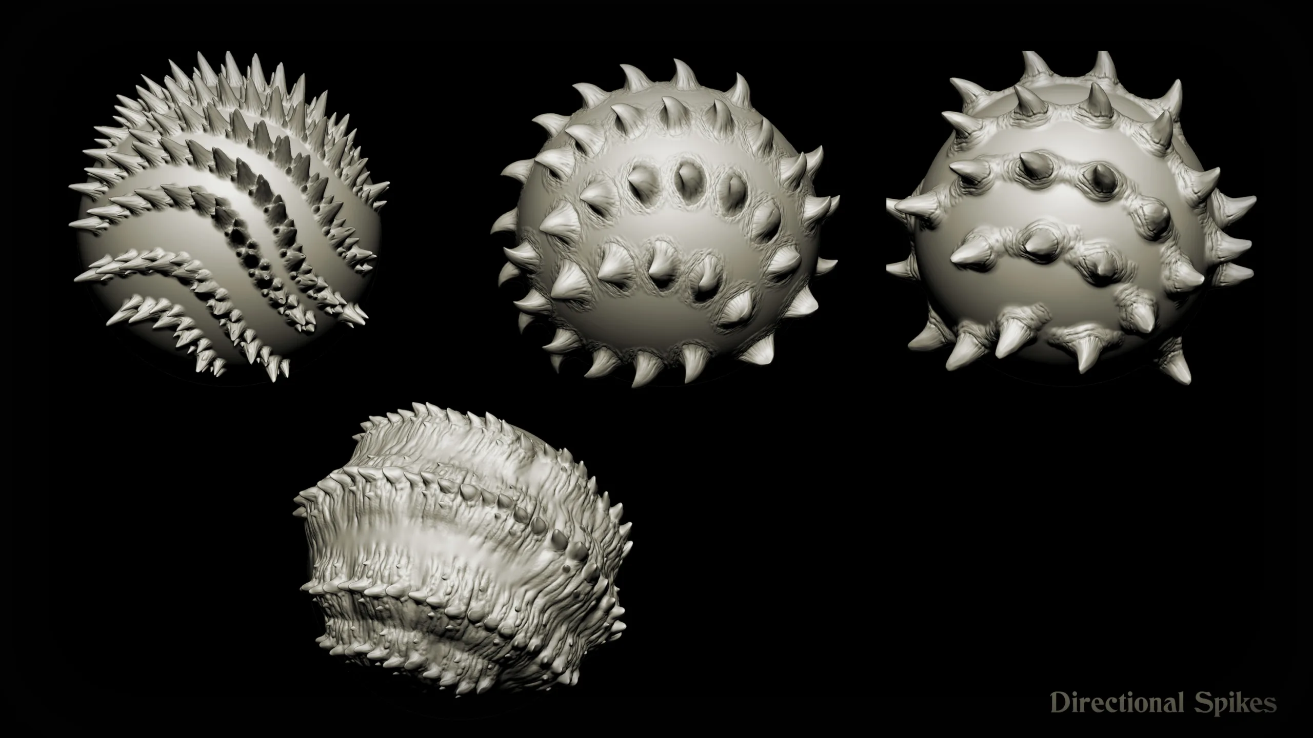 Zbrush + Blender - Cthulhu Creature 45 Brushes Pack