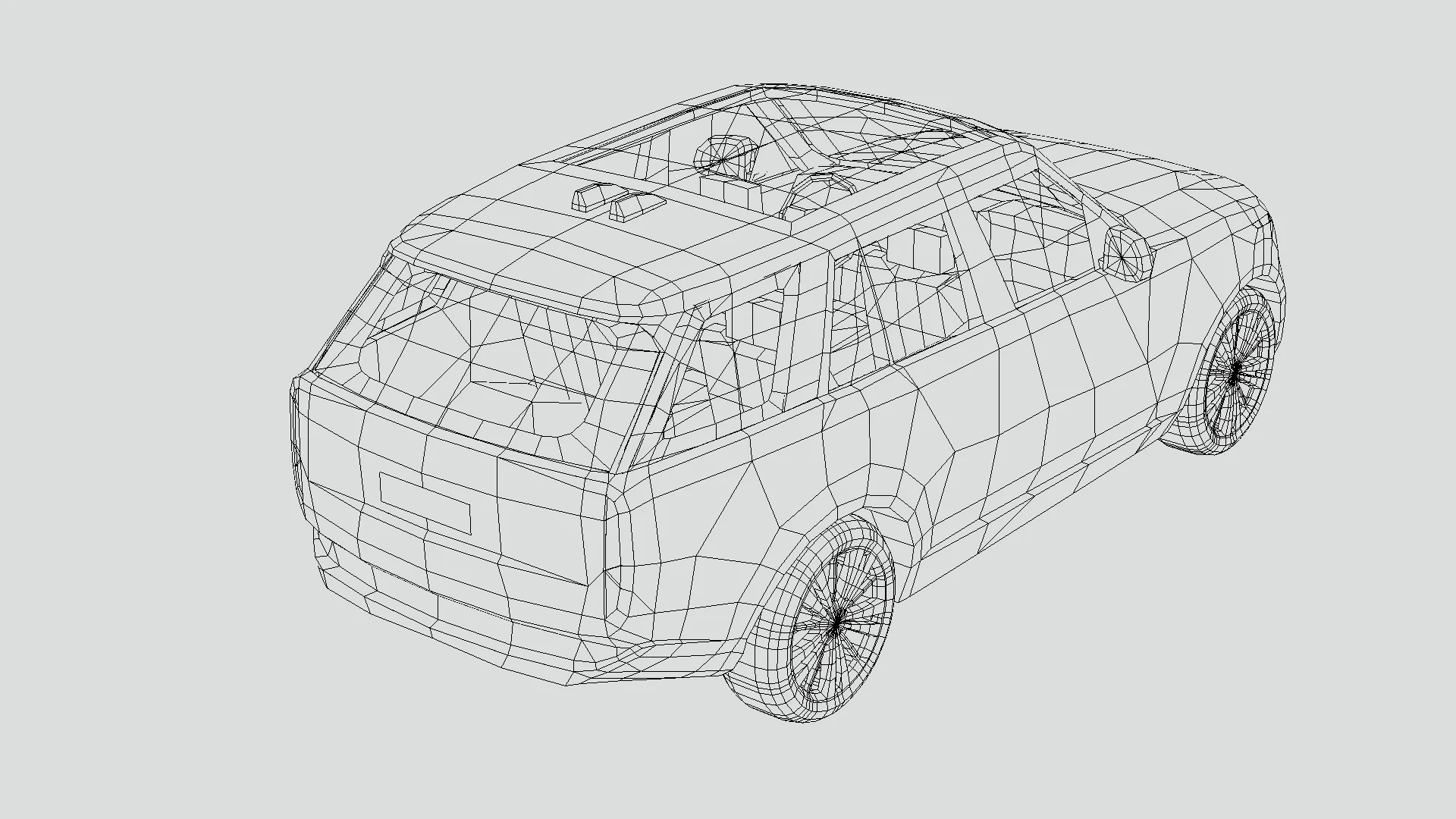 Low Poly Car - Land Rover Range Rover 2022