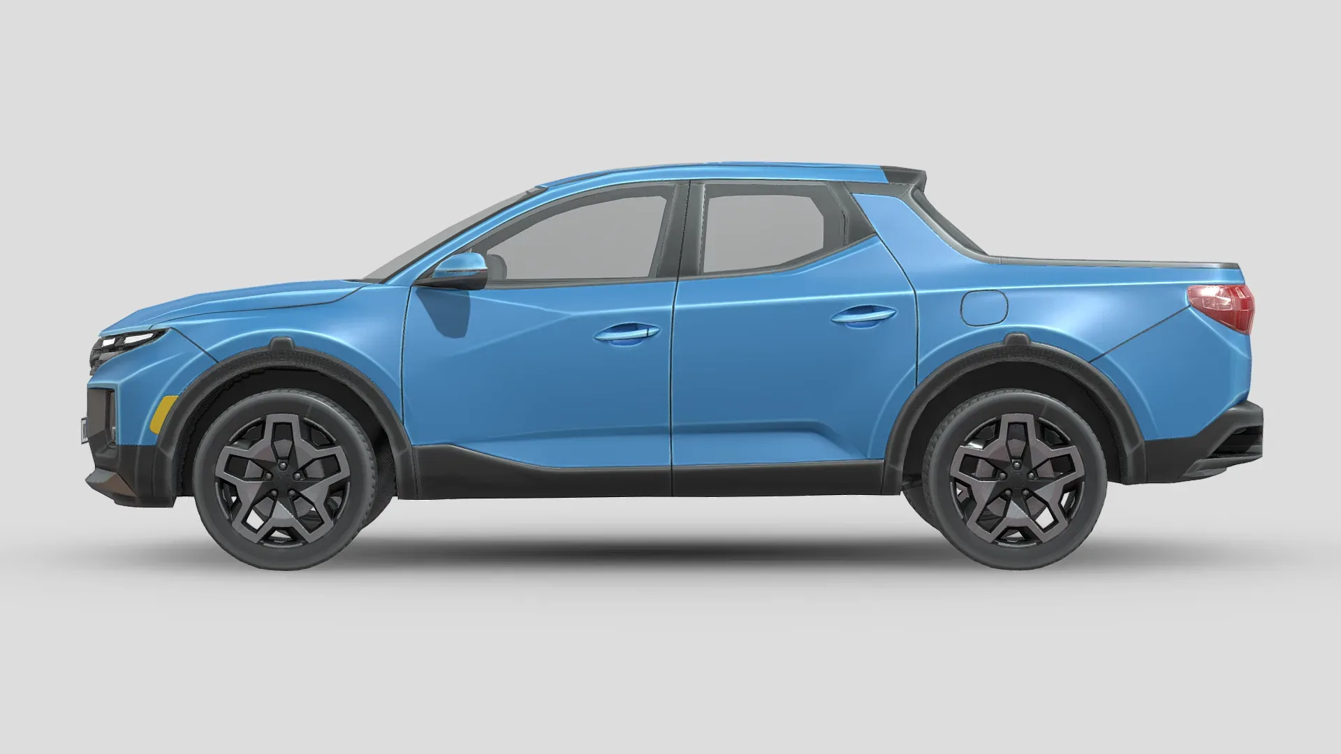 Low Poly Car - Hyundai Santa Cruz 2022