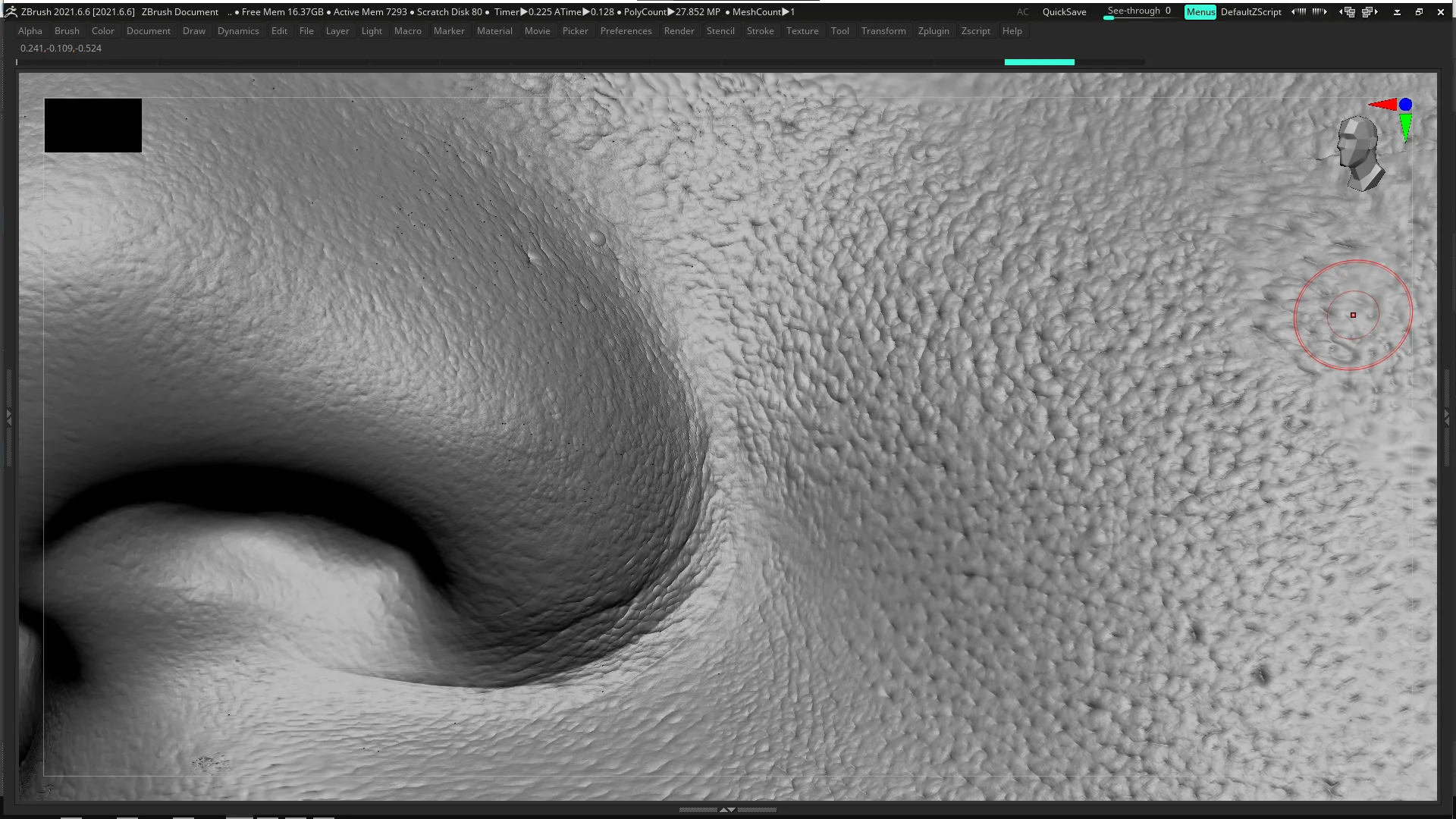 Basemesh for HD Geometry - ZBrush