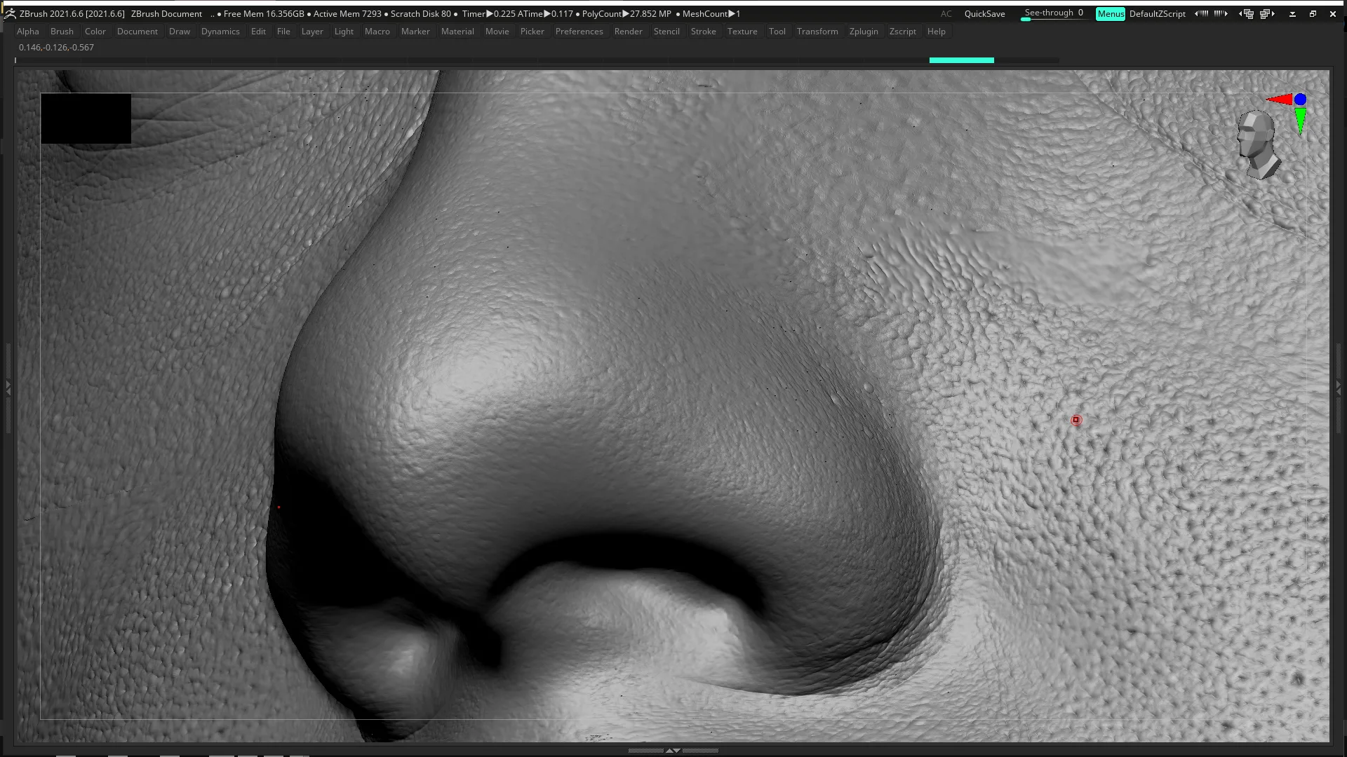 Basemesh for HD Geometry - ZBrush