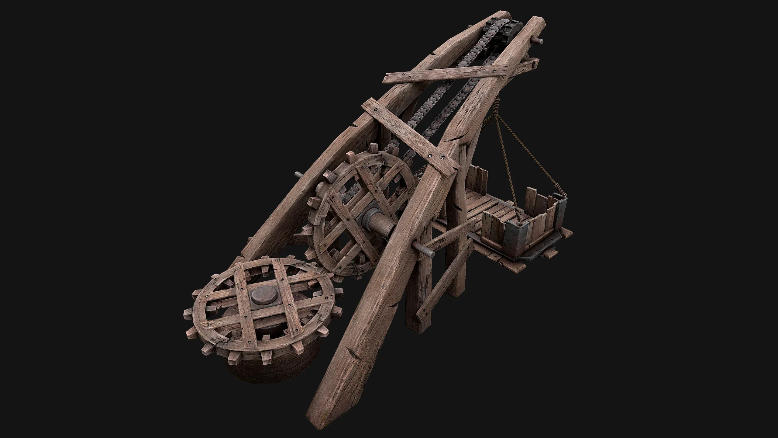 Medieval Lift Elevator