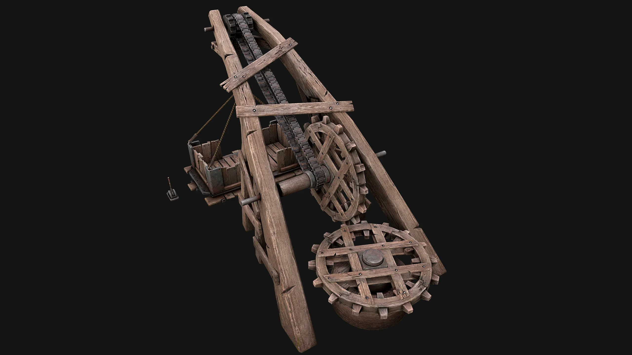 Medieval Lift Elevator