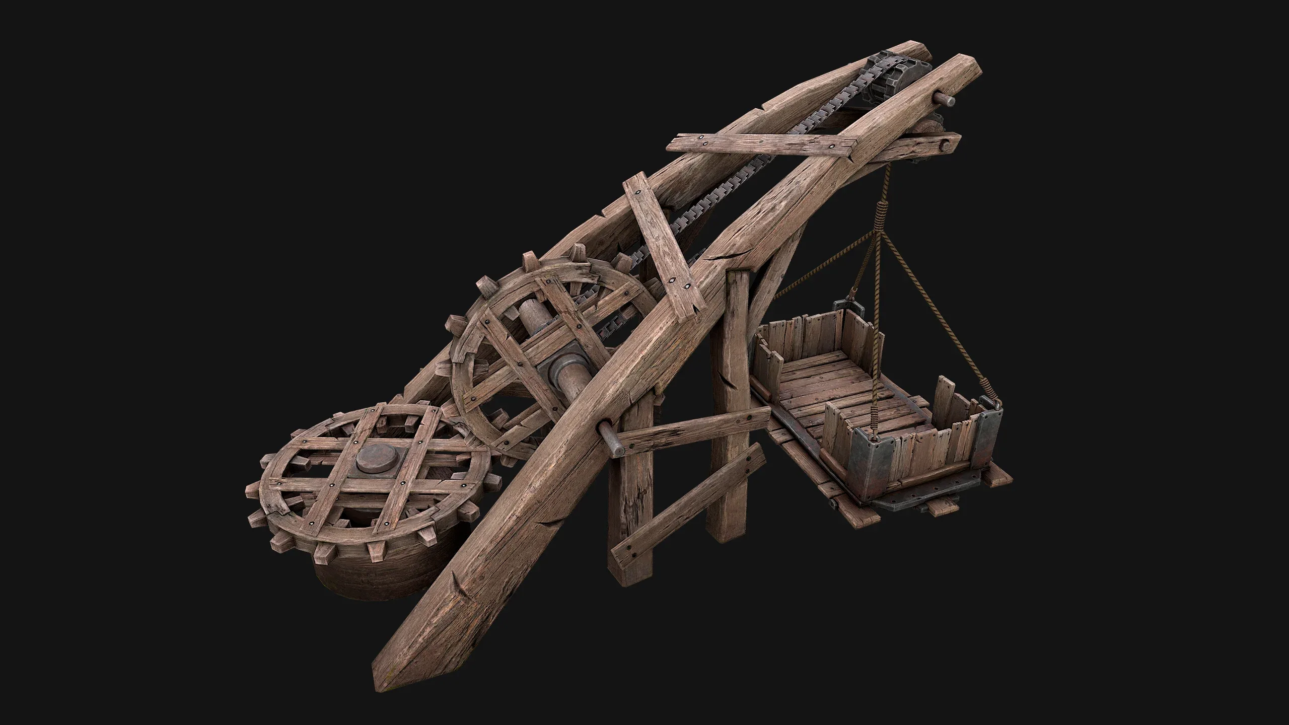 Medieval Lift Elevator