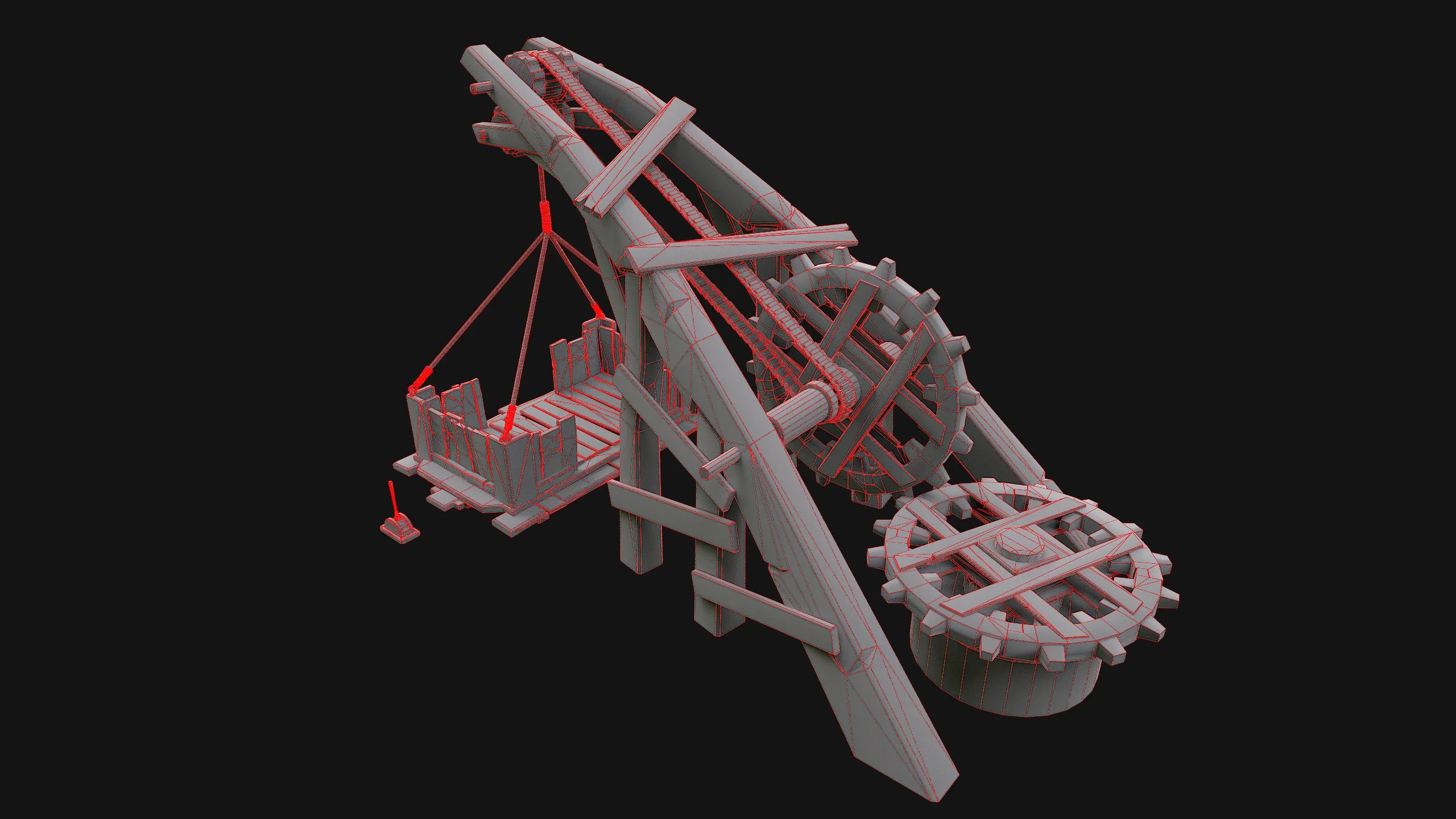 Medieval Lift Elevator