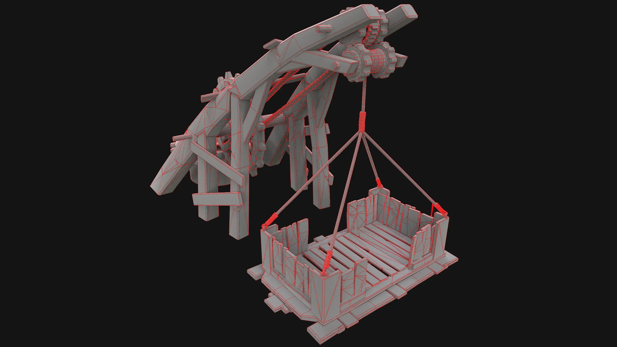 Medieval Lift Elevator