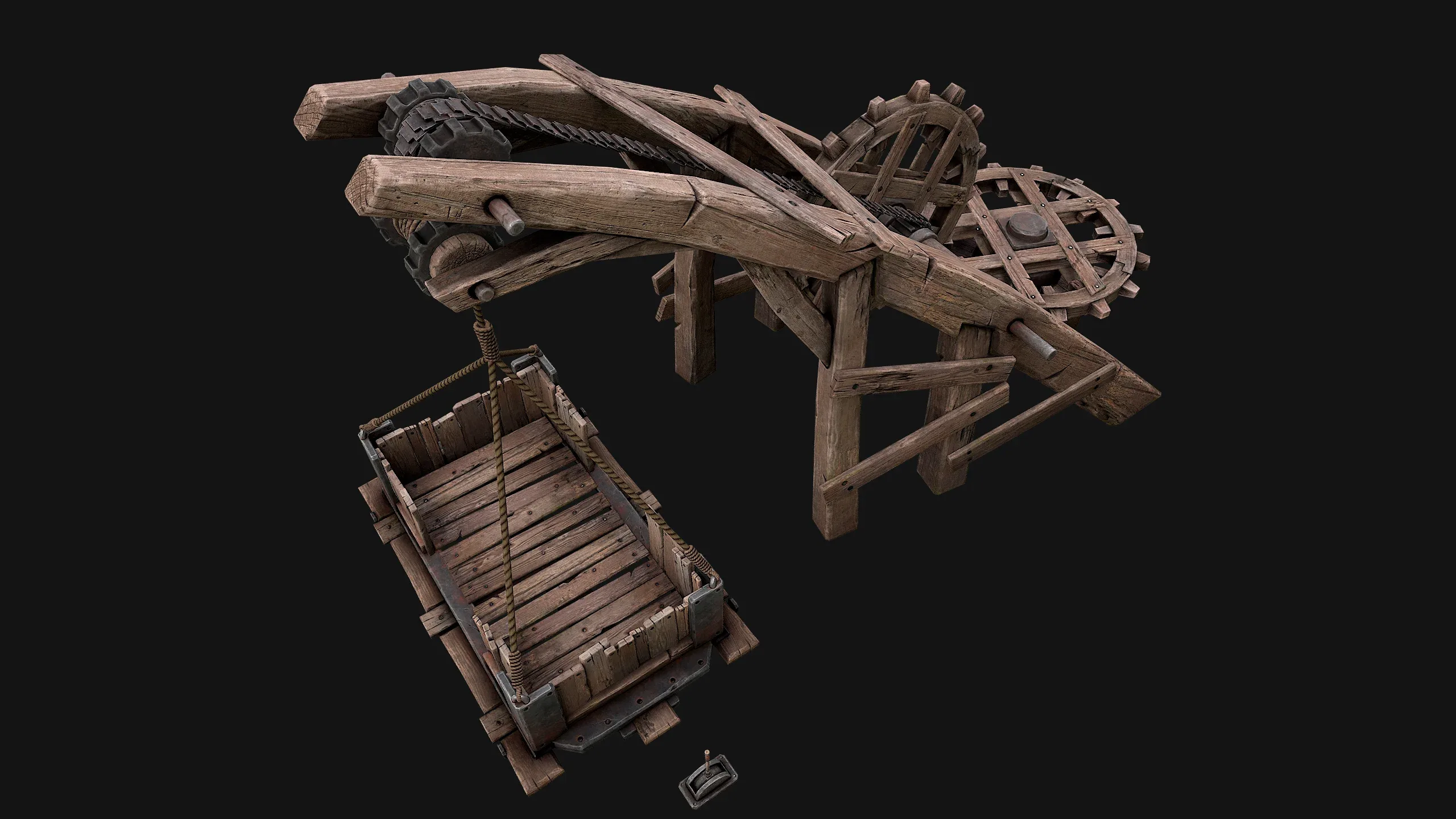Medieval Lift Elevator