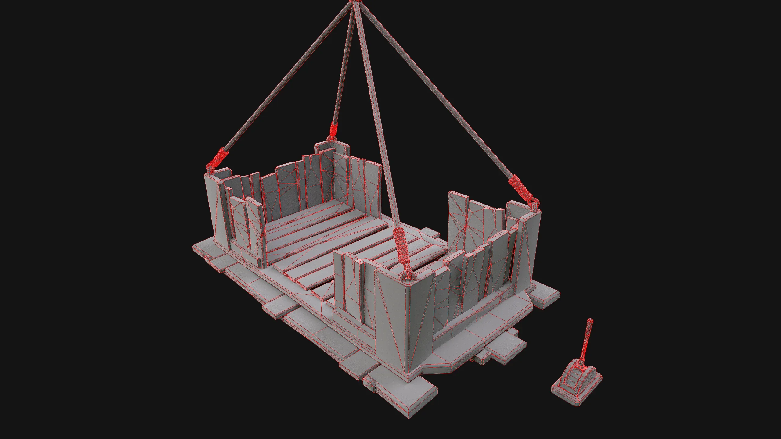 Medieval Lift Elevator