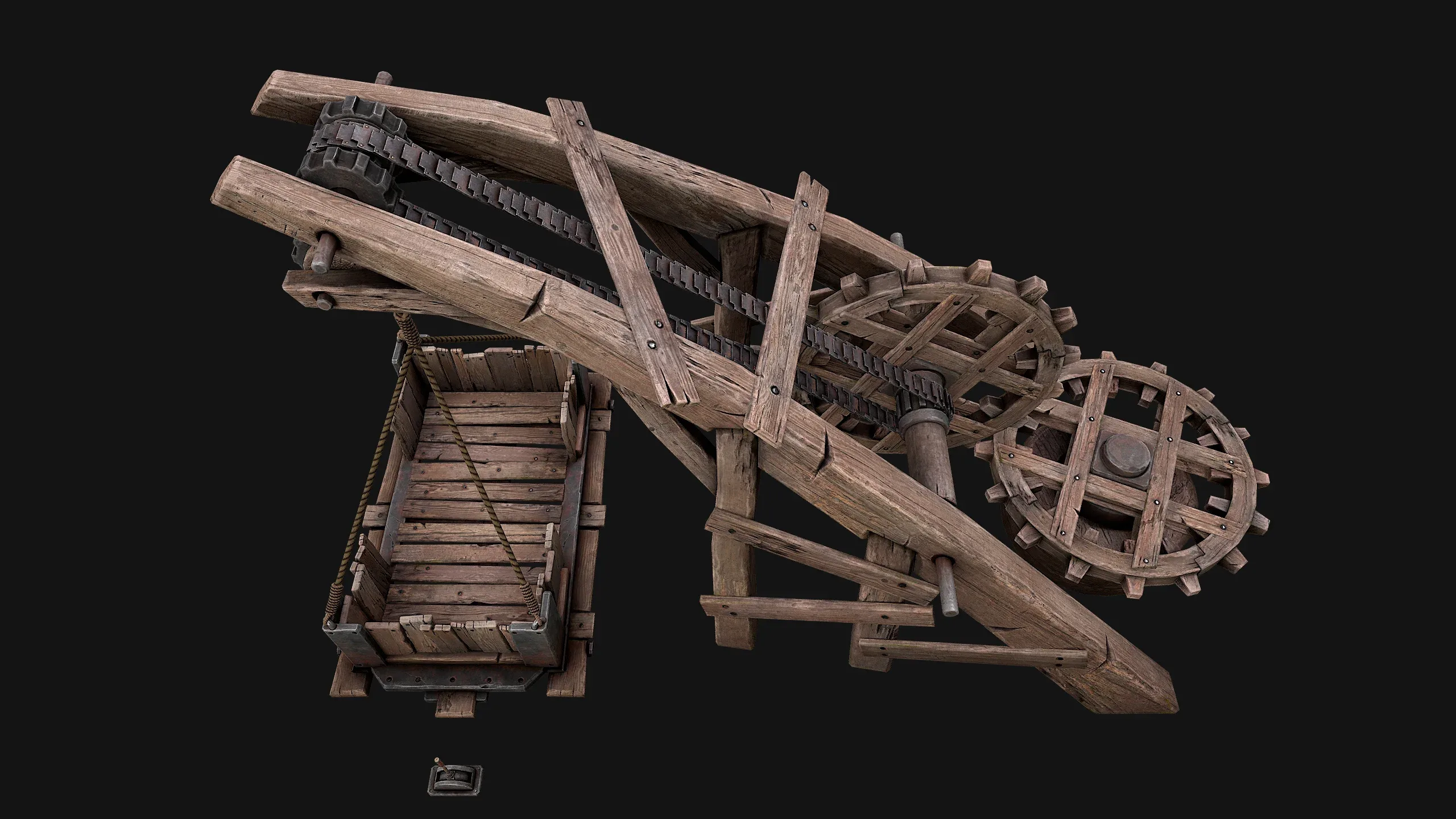 Medieval Lift Elevator