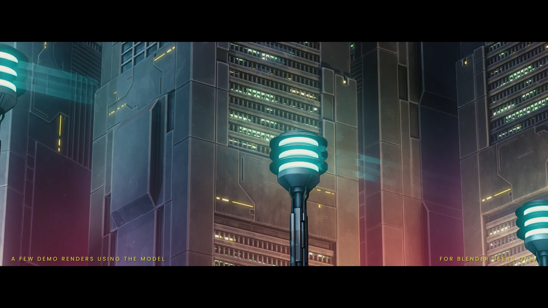 Sci-Fi Anime Building 01