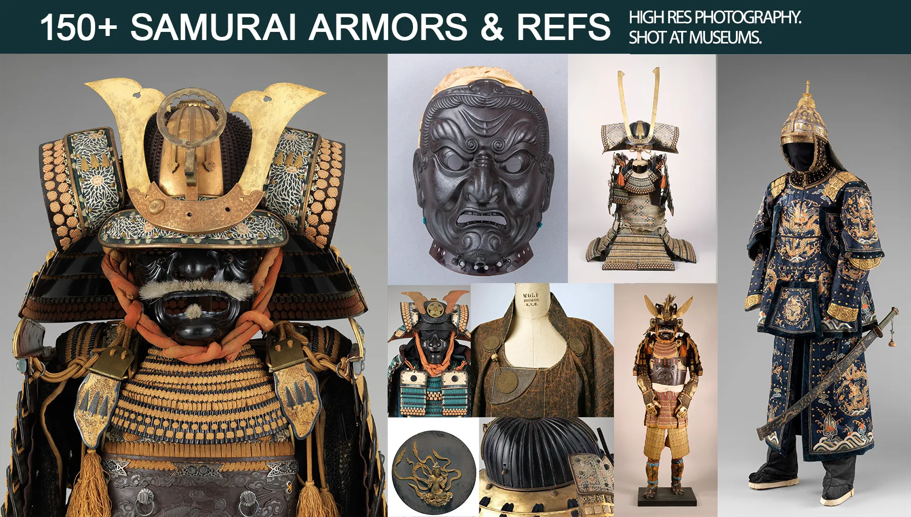 Reference Pack - Samurai Armors