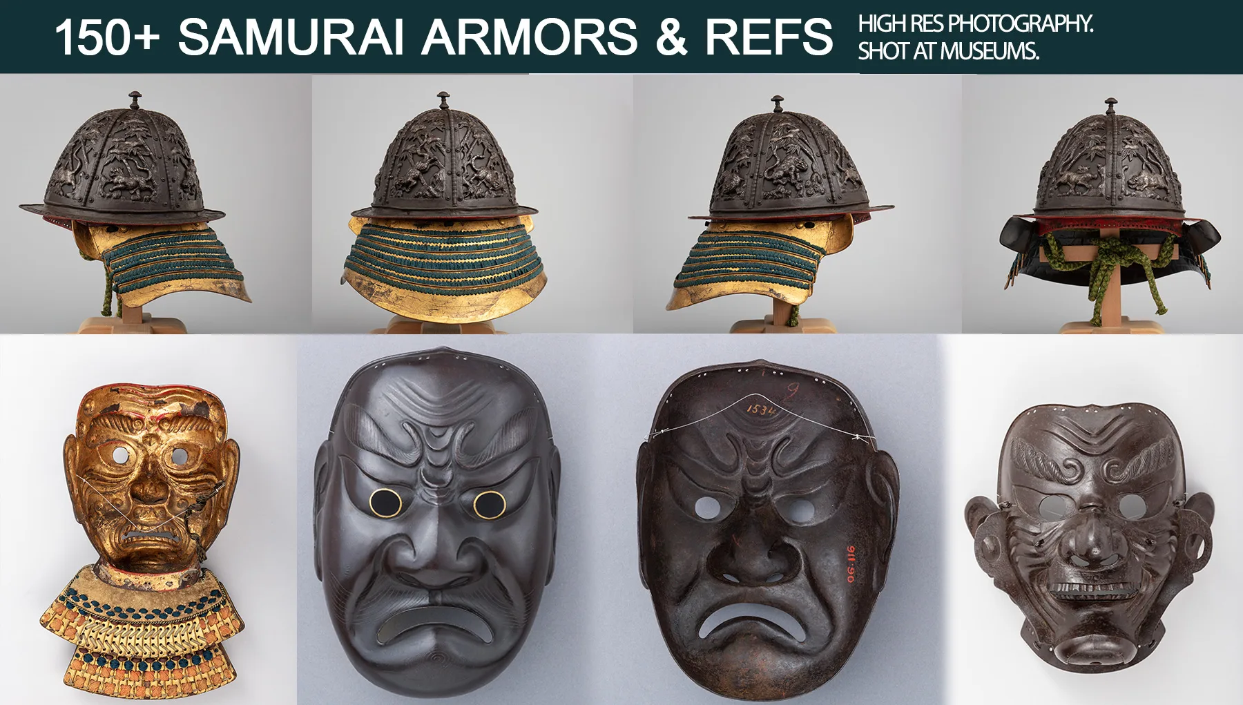 Reference Pack - Samurai Armors