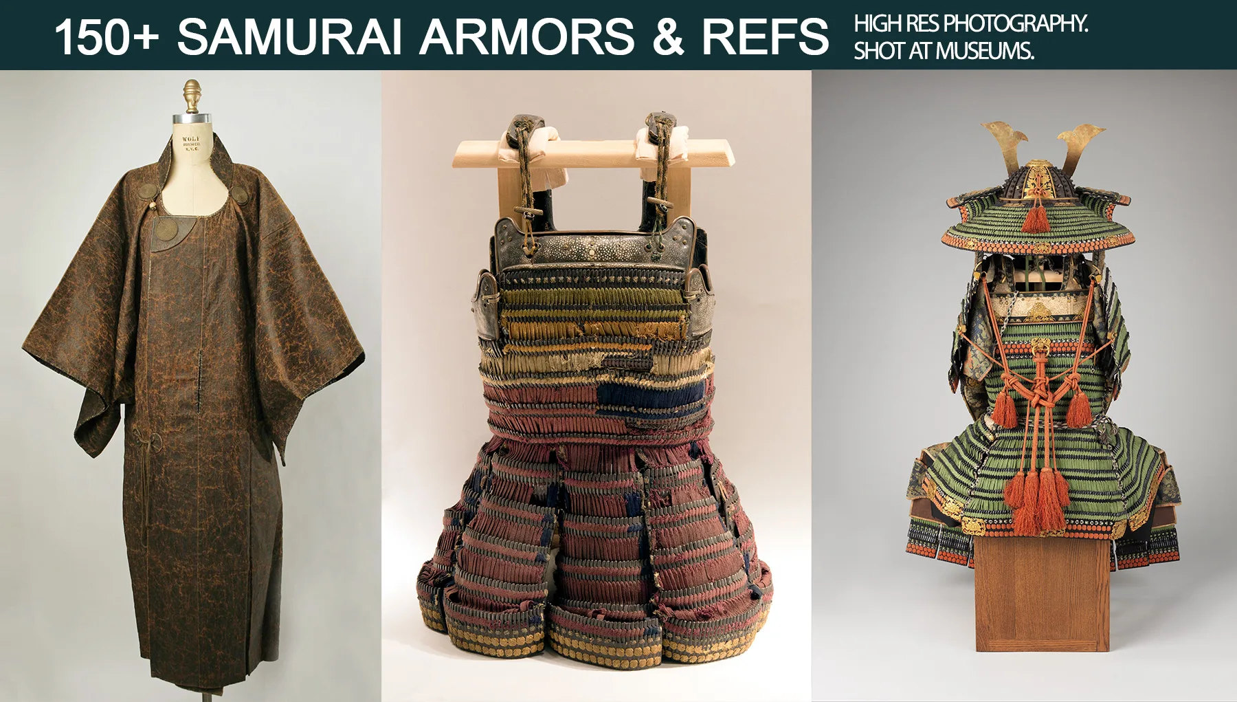 Reference Pack - Samurai Armors