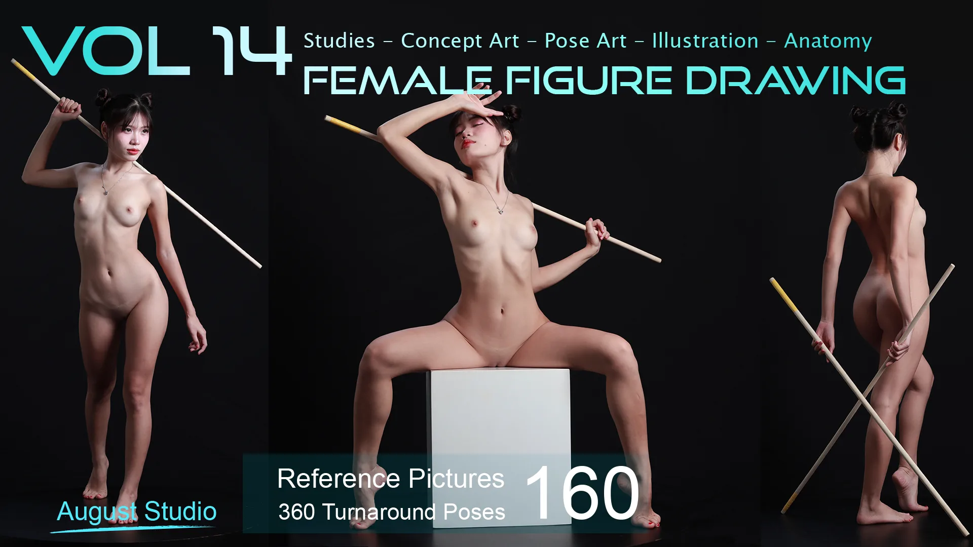Female Figure Drawing - Vol 14 - Reference Pictures