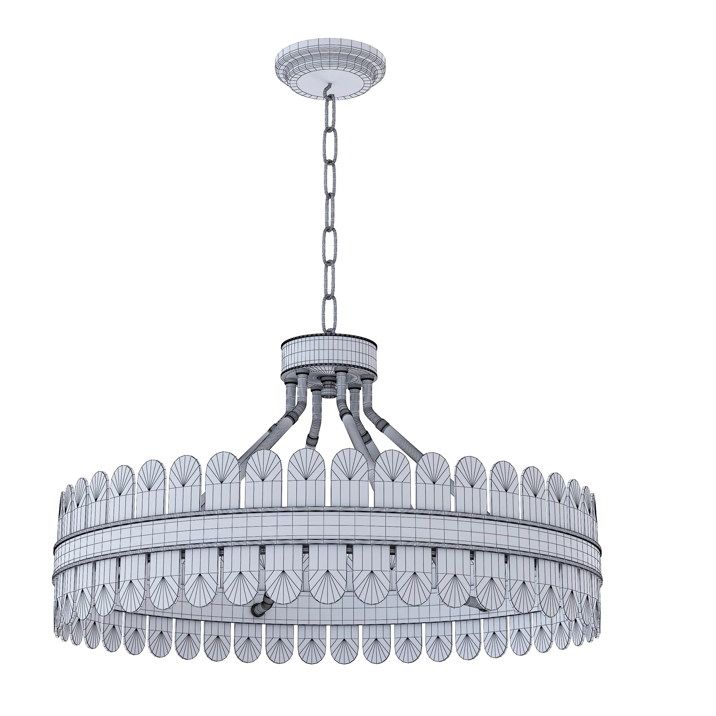 Argus Round Crystal Chandelier