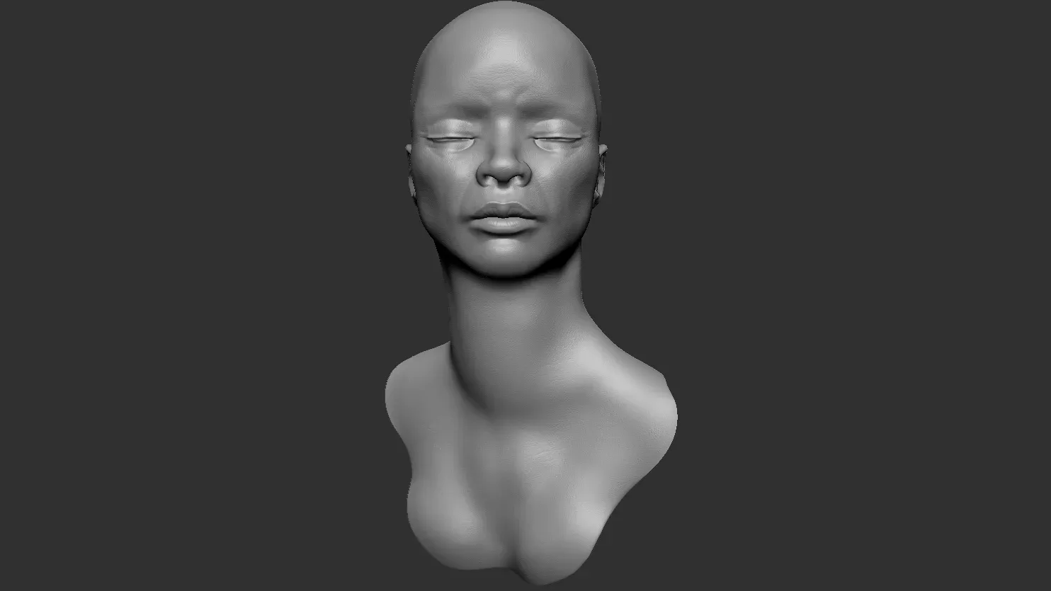 Base mesh + Sculpting video