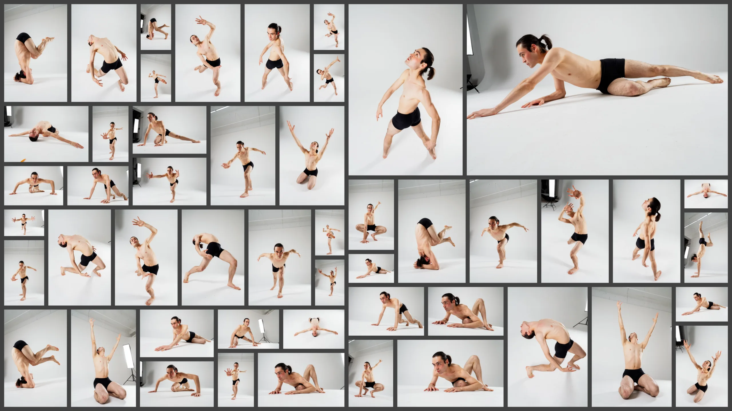250+ Dynamic Male Wide-Angle Poses - Reference Image