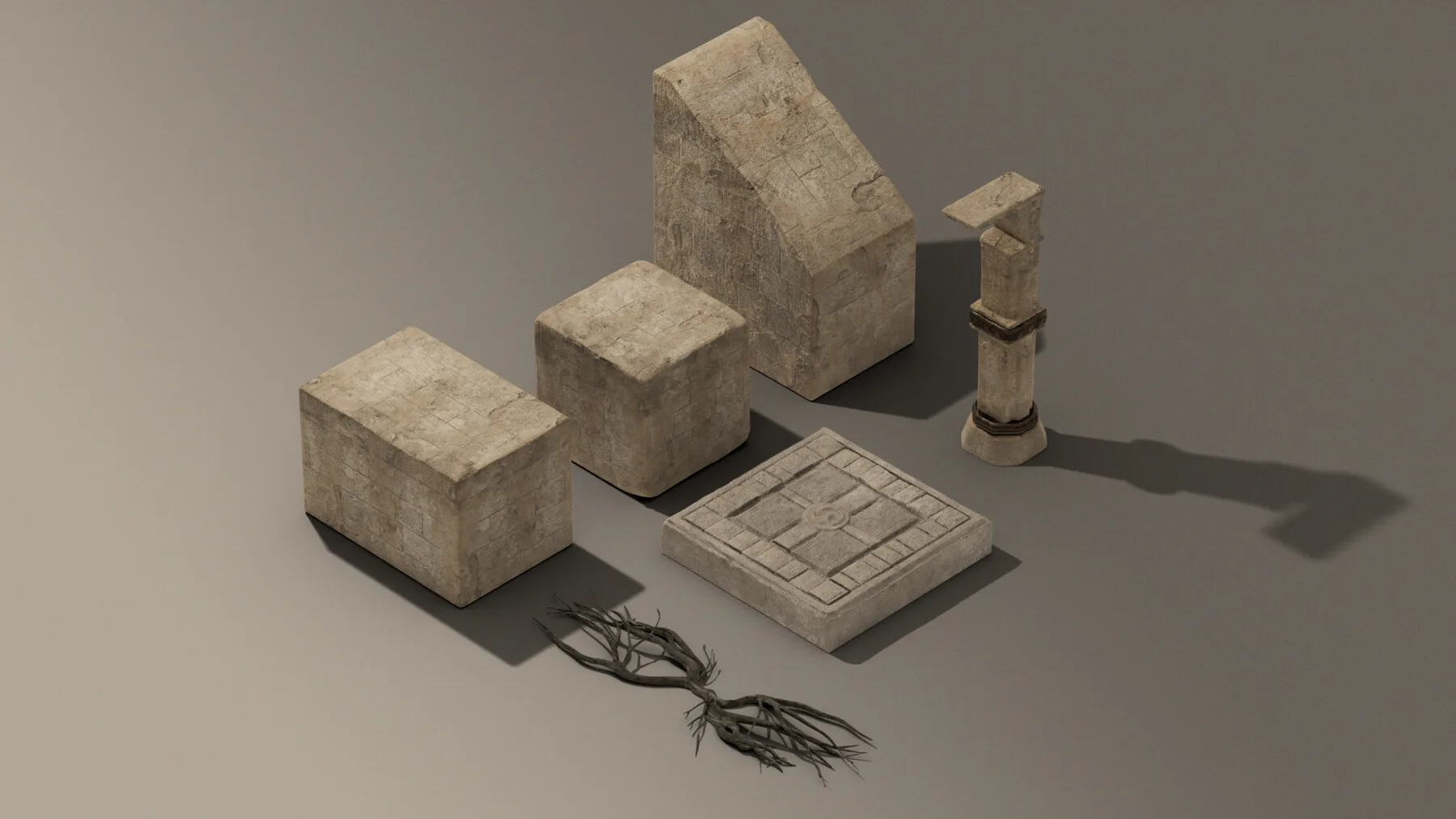 Ancient Ruins Pack Vol 01