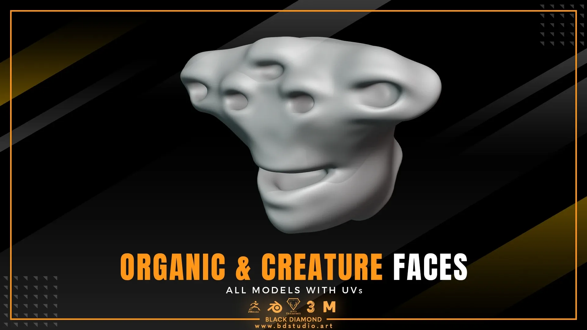 Organic & Creature Faces - FlippedNormals