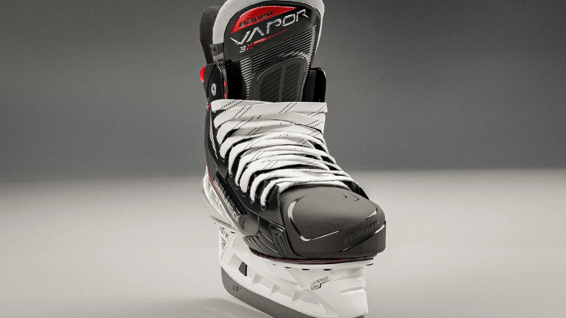 High quality 3d model of The Bauer Vapor 3X hockey skates