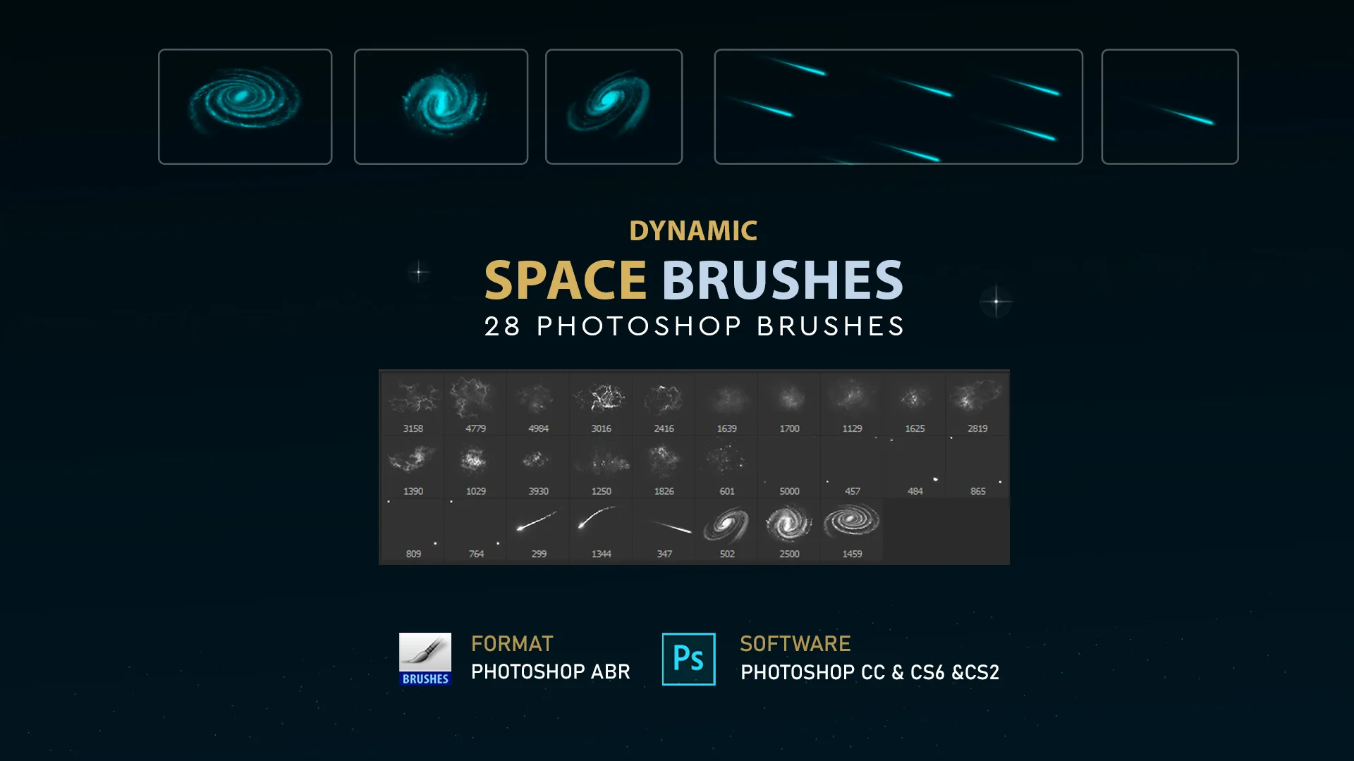 Space Photoshop Brushes