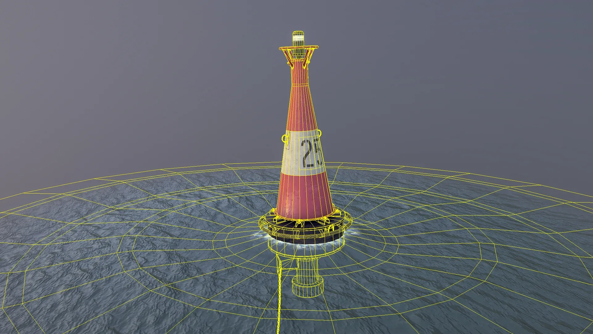 Buoy River RB-6-01 Right Turn Mark