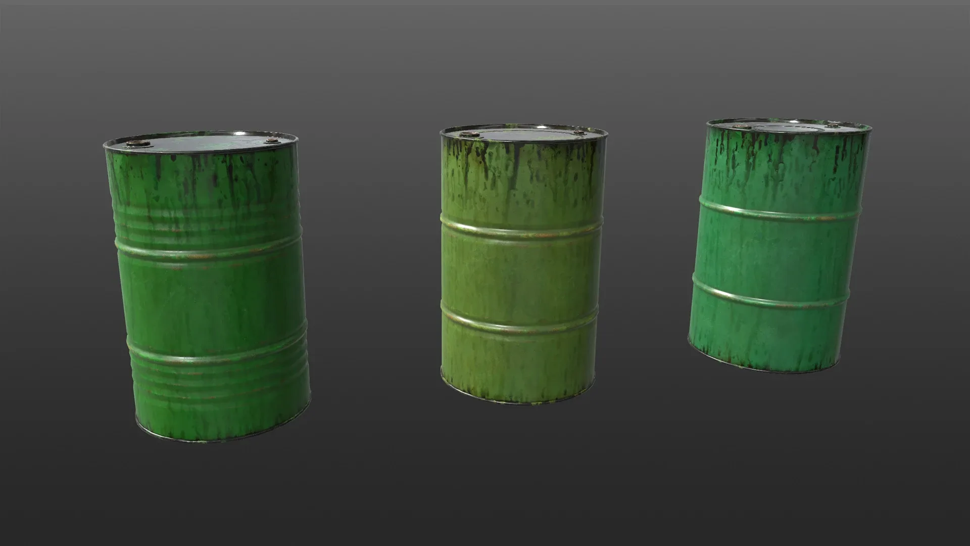 Cargo Iron Barrels 200L Colors