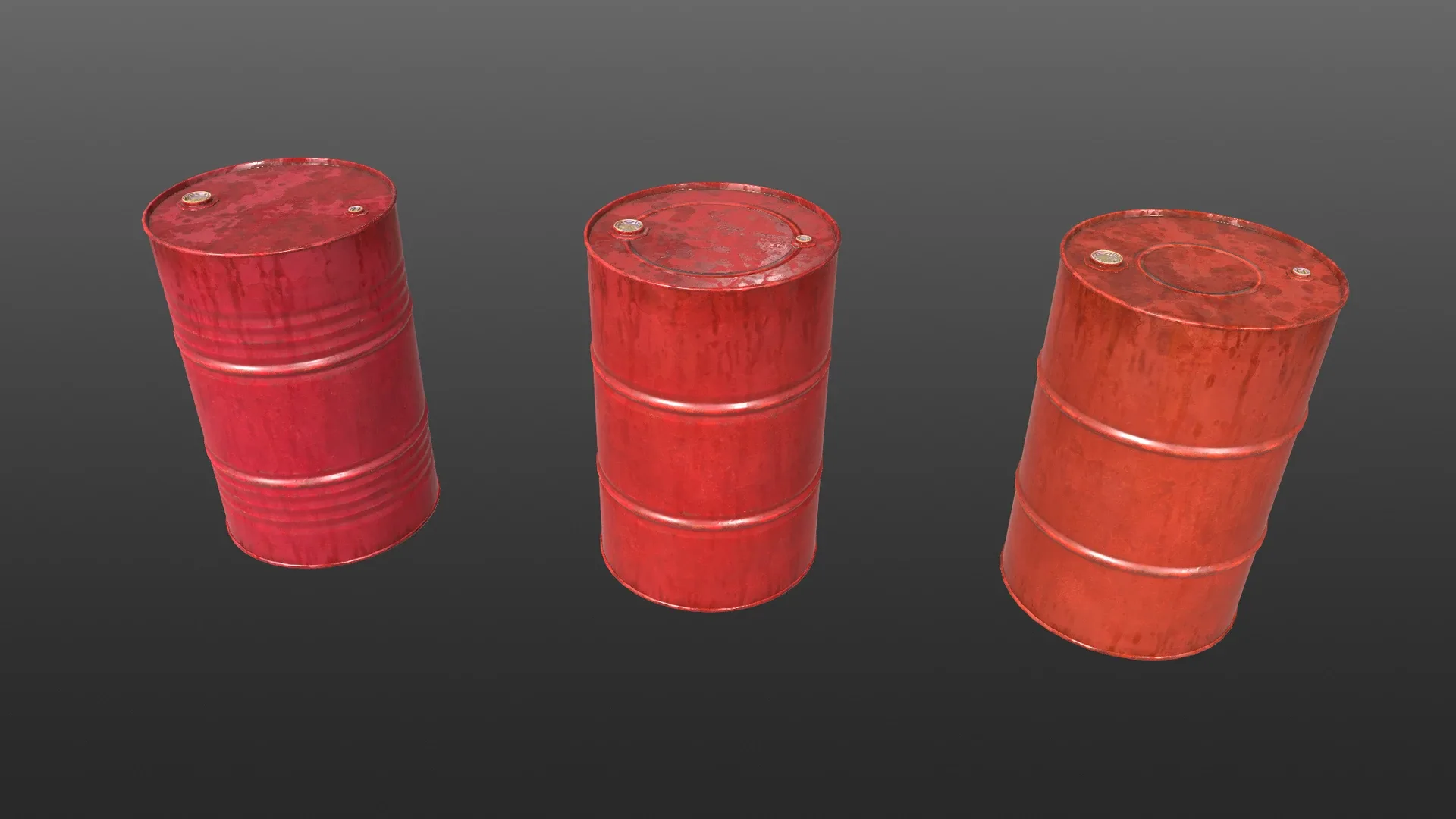 Cargo Iron Barrels 200L Colors