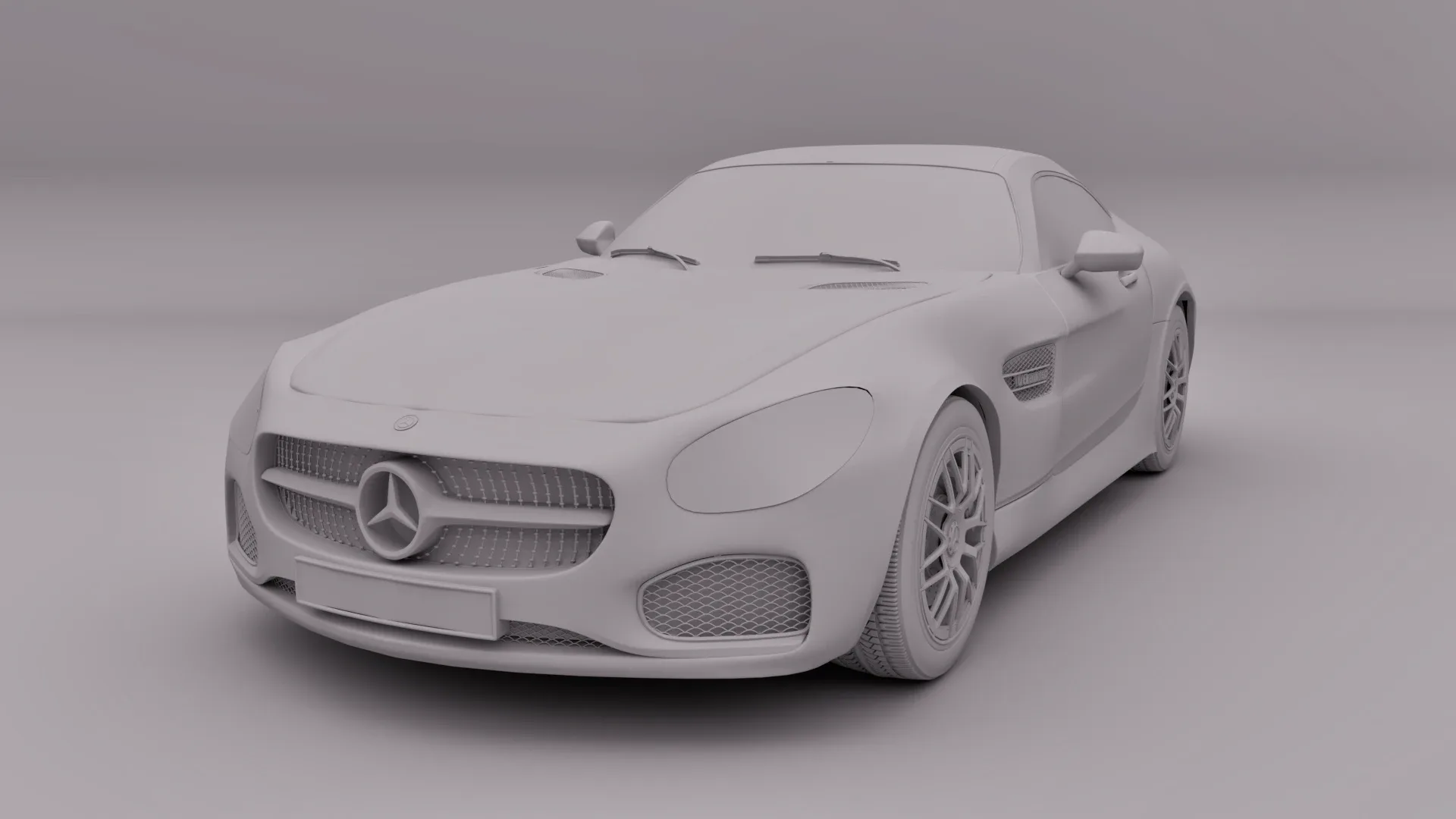 Mercedes AMG GT 2015 (Rigged)