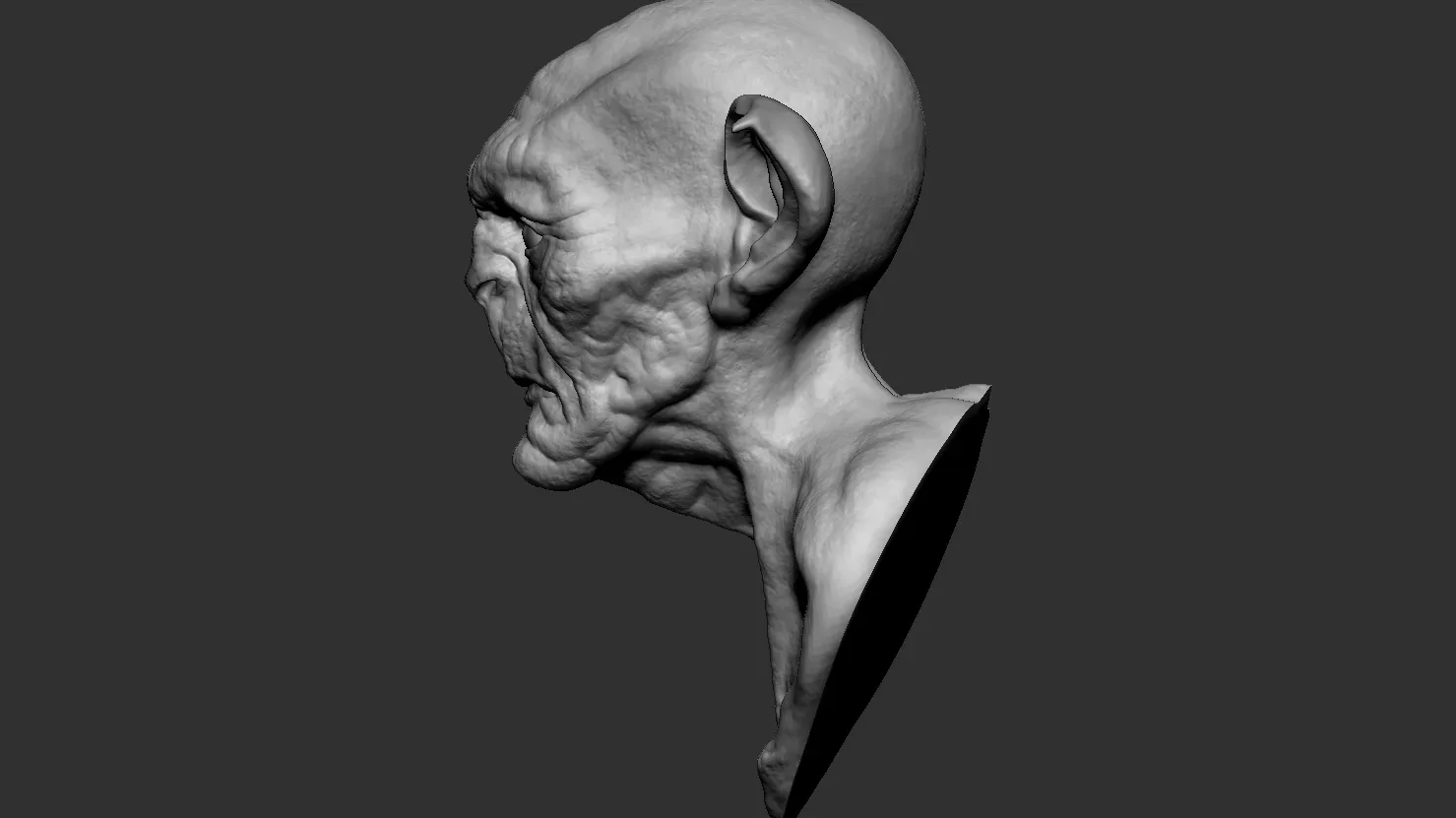 Goblin Bust - Character Study