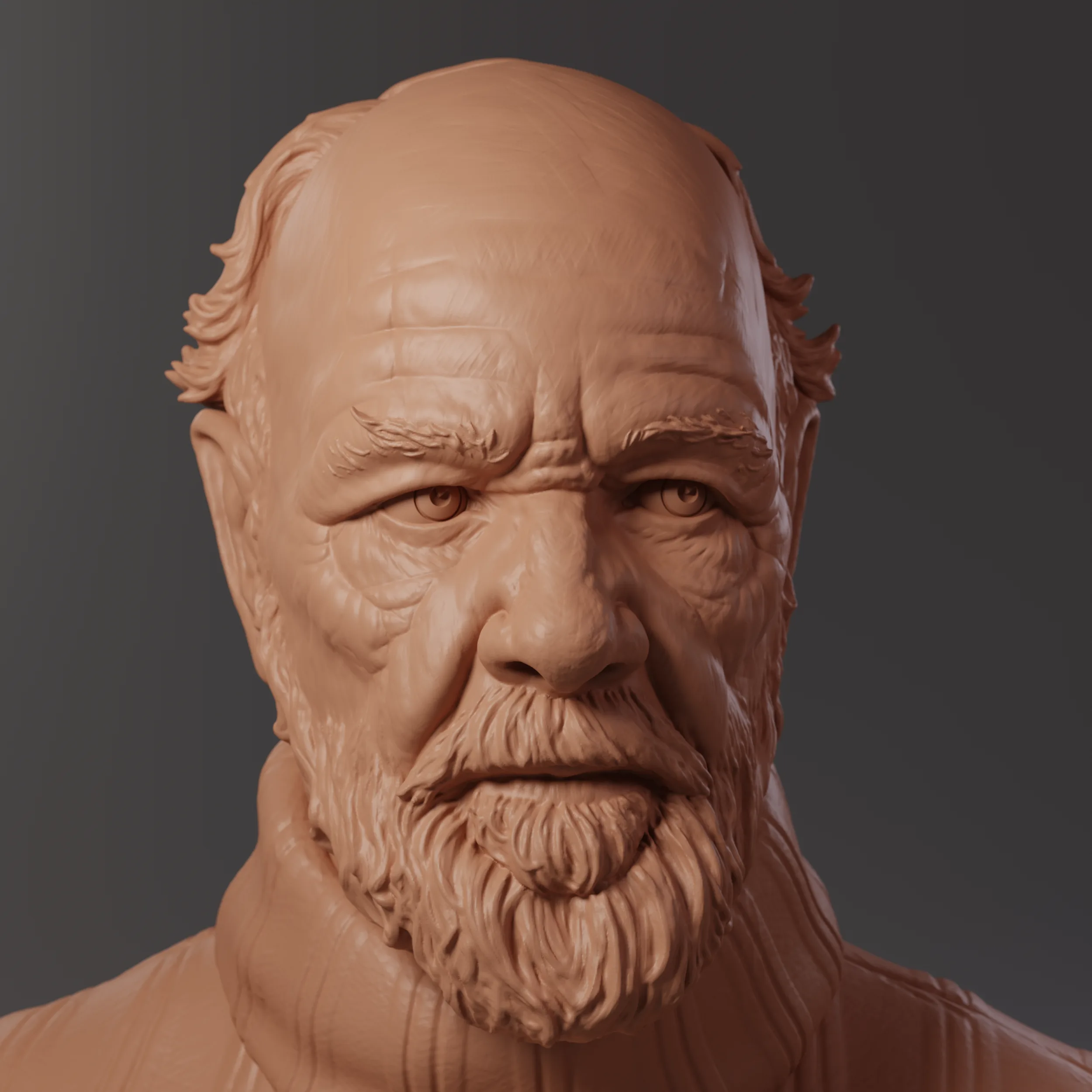 ZBrush Portrait Study: George