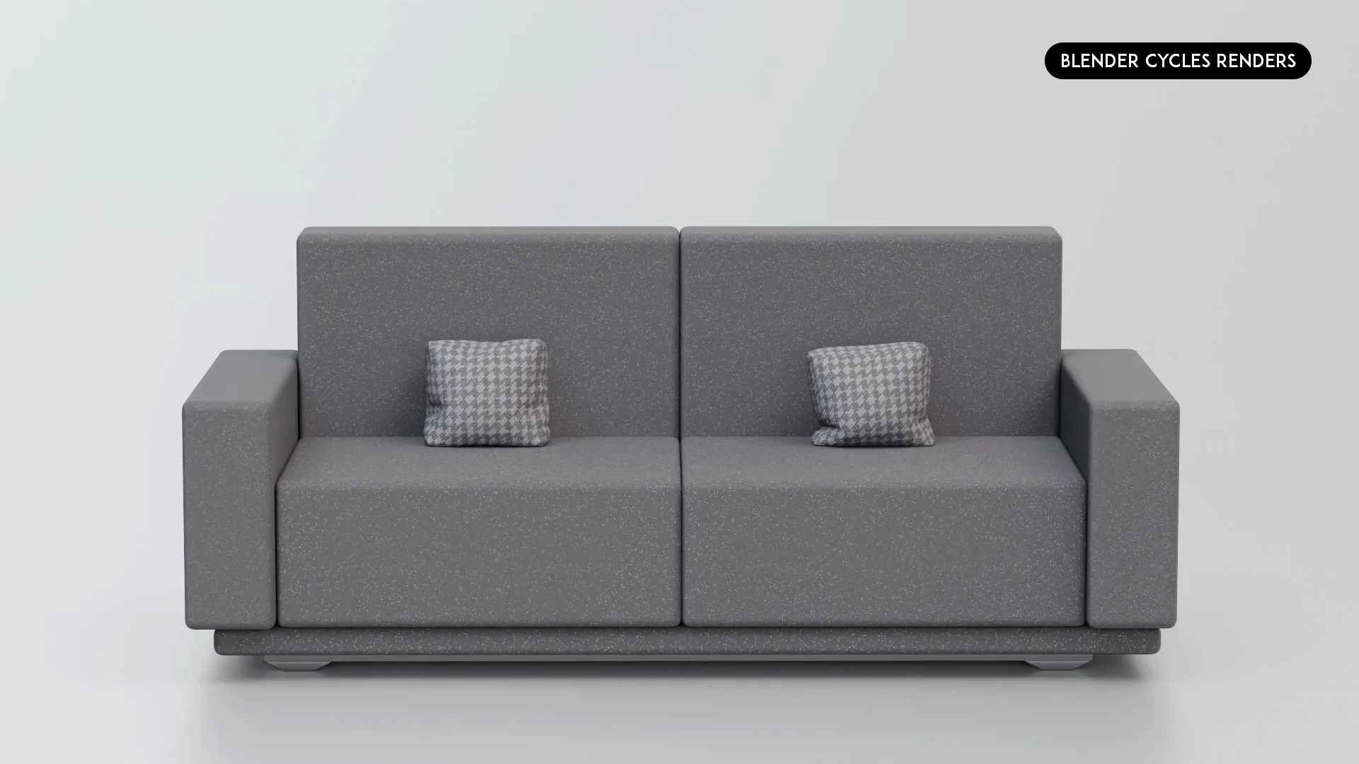 Realistic Sofa Set