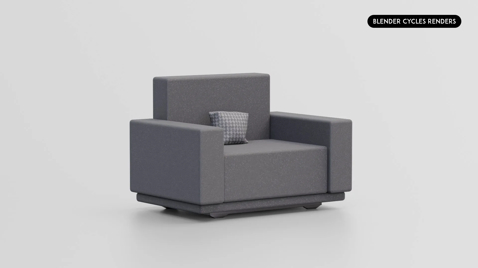 Realistic Sofa Set