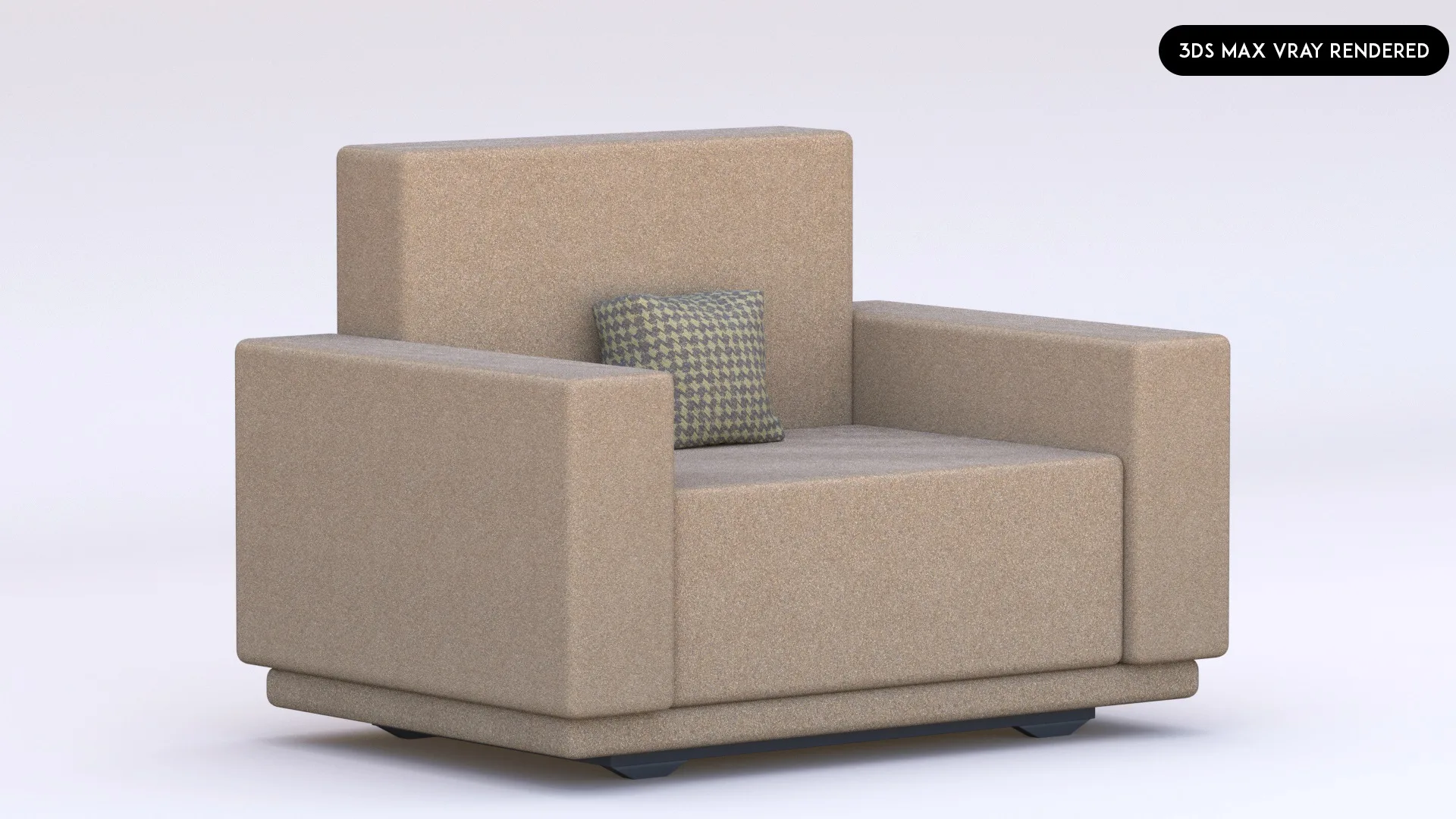 Realistic Sofa Set