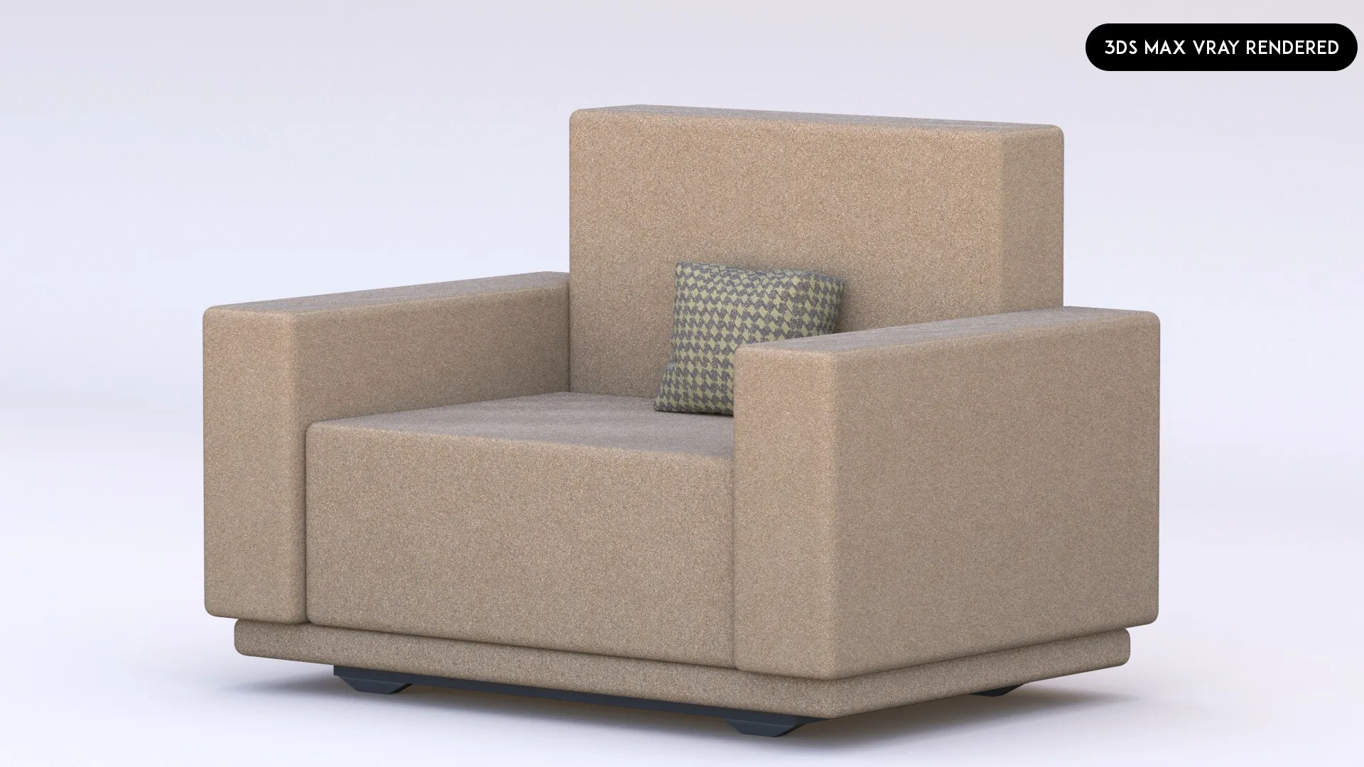 Realistic Sofa Set