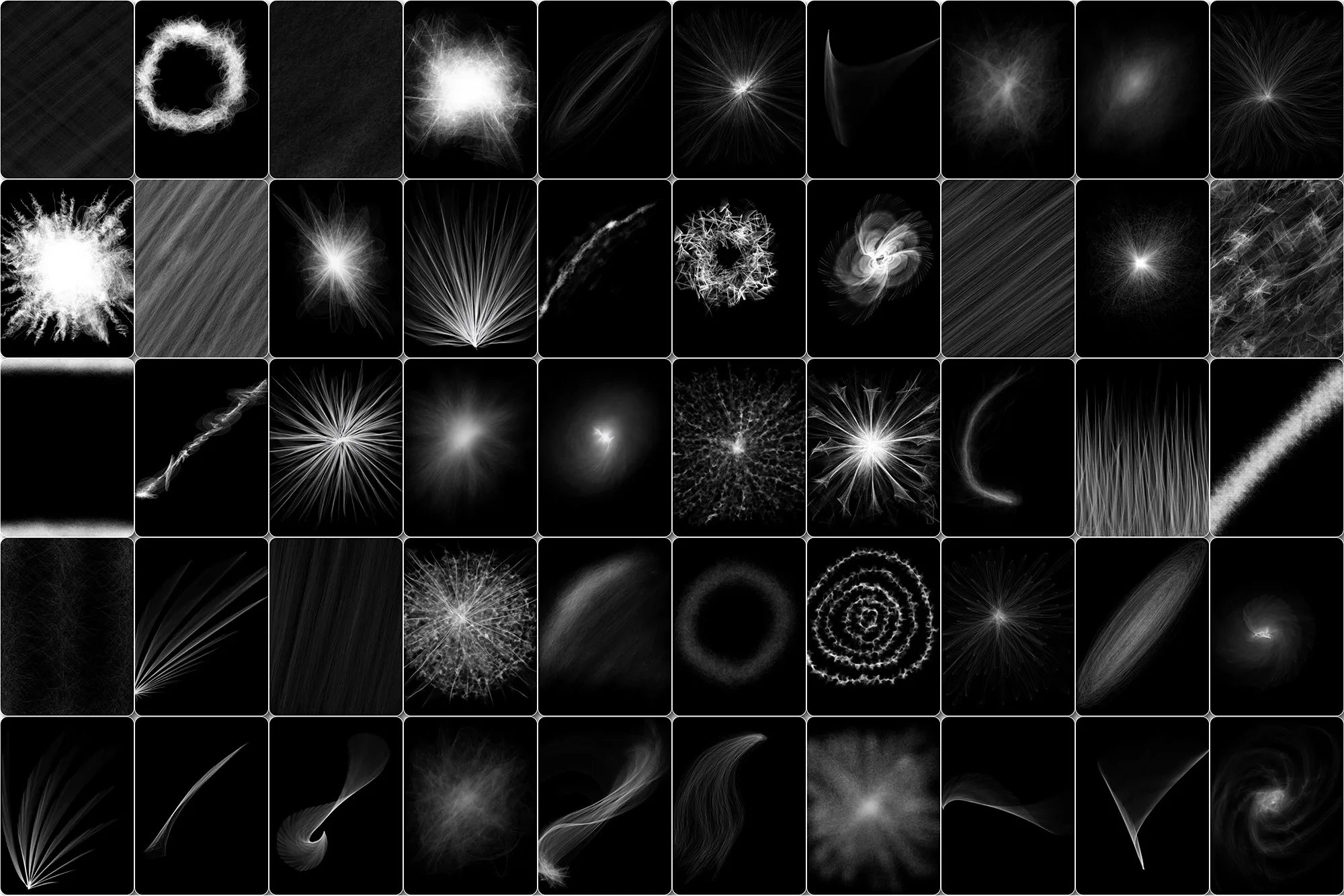 50 Magic lines overlays, Magical FlippedNormals