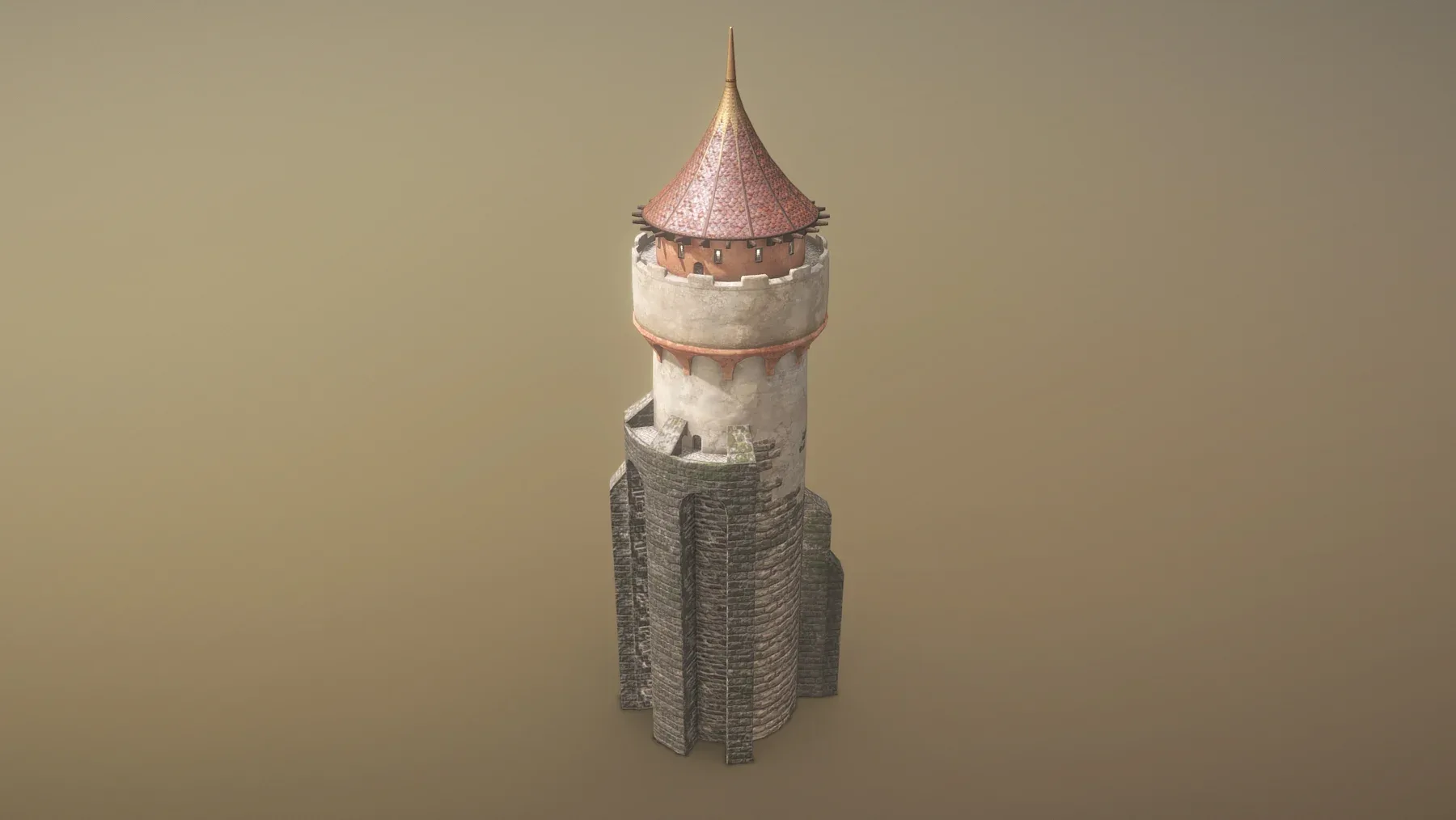 Medieval DRAGON Tower 03