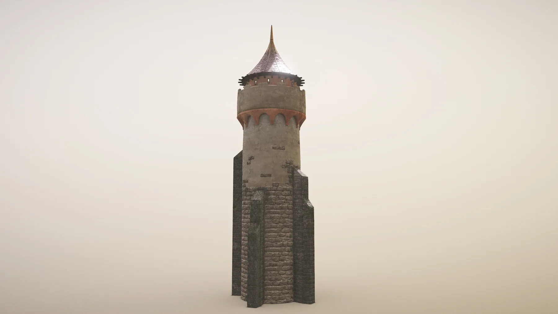 Medieval DRAGON Tower 03