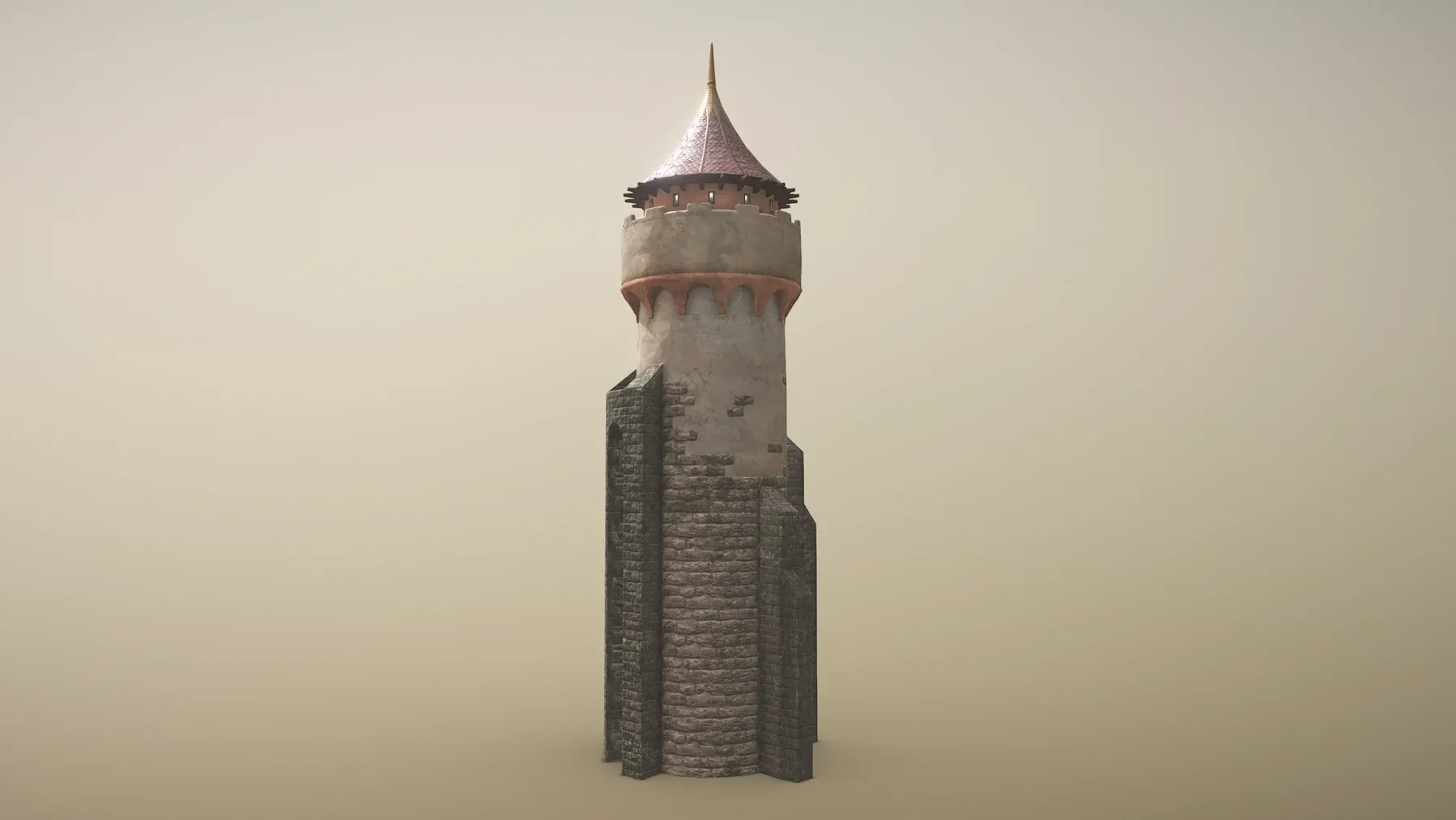 Medieval DRAGON Tower 03