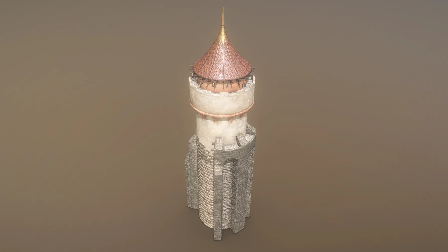 Medieval DRAGON Tower 03