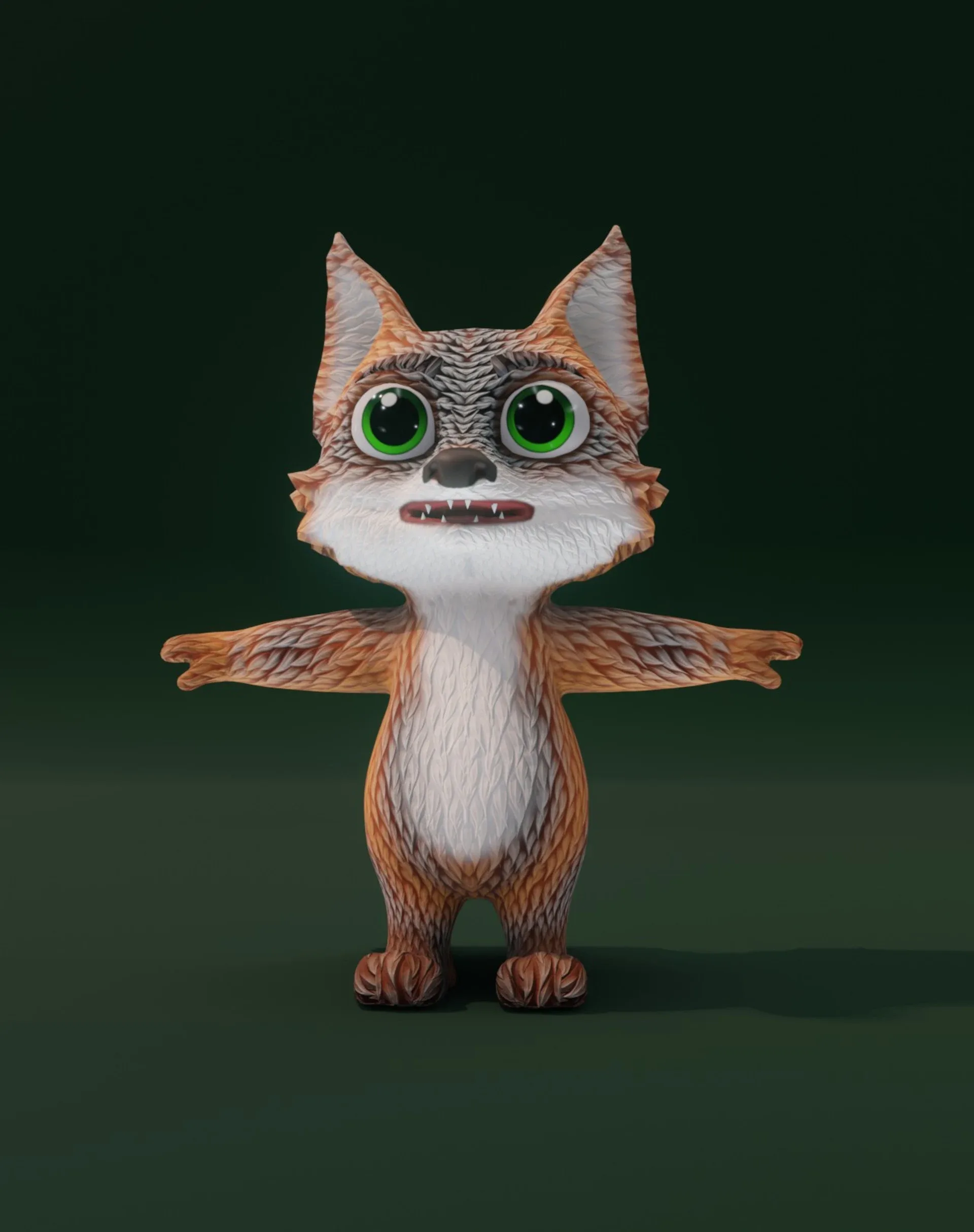 Animated Cartoon Animals 3D Models Pack #5