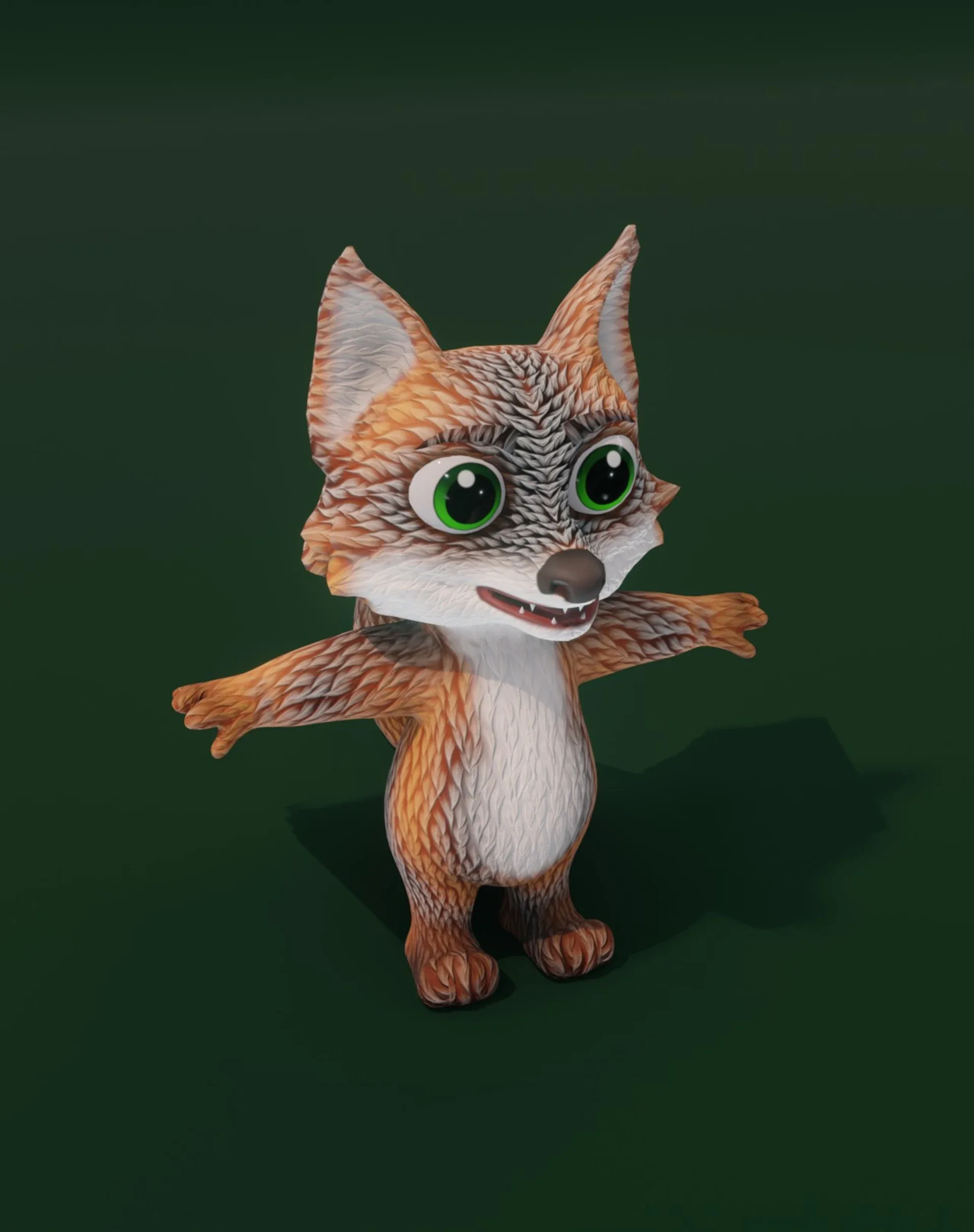 Animated Cartoon Animals 3D Models Pack #5