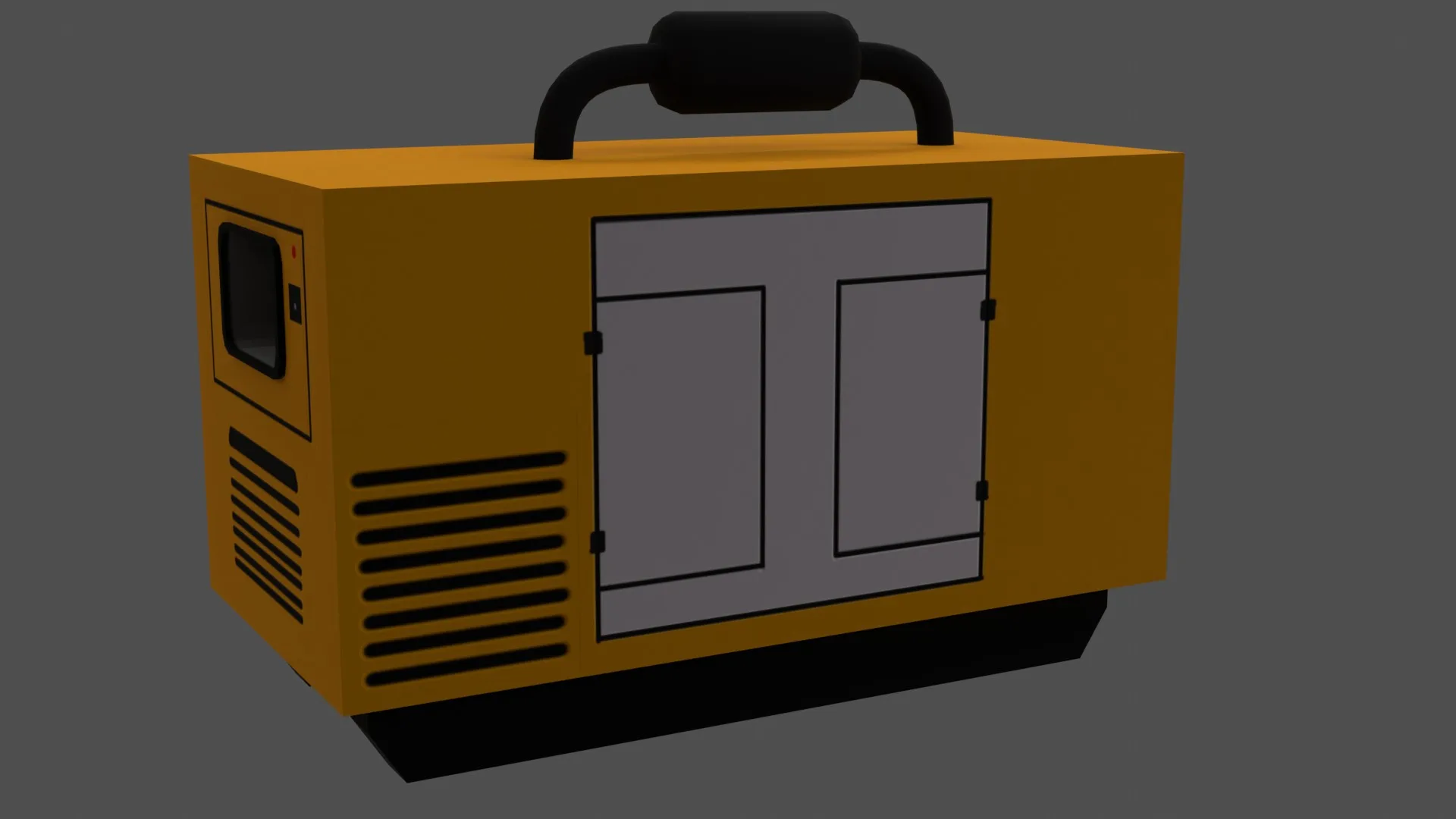 Generator - Low Poly - Game Ready - PBR